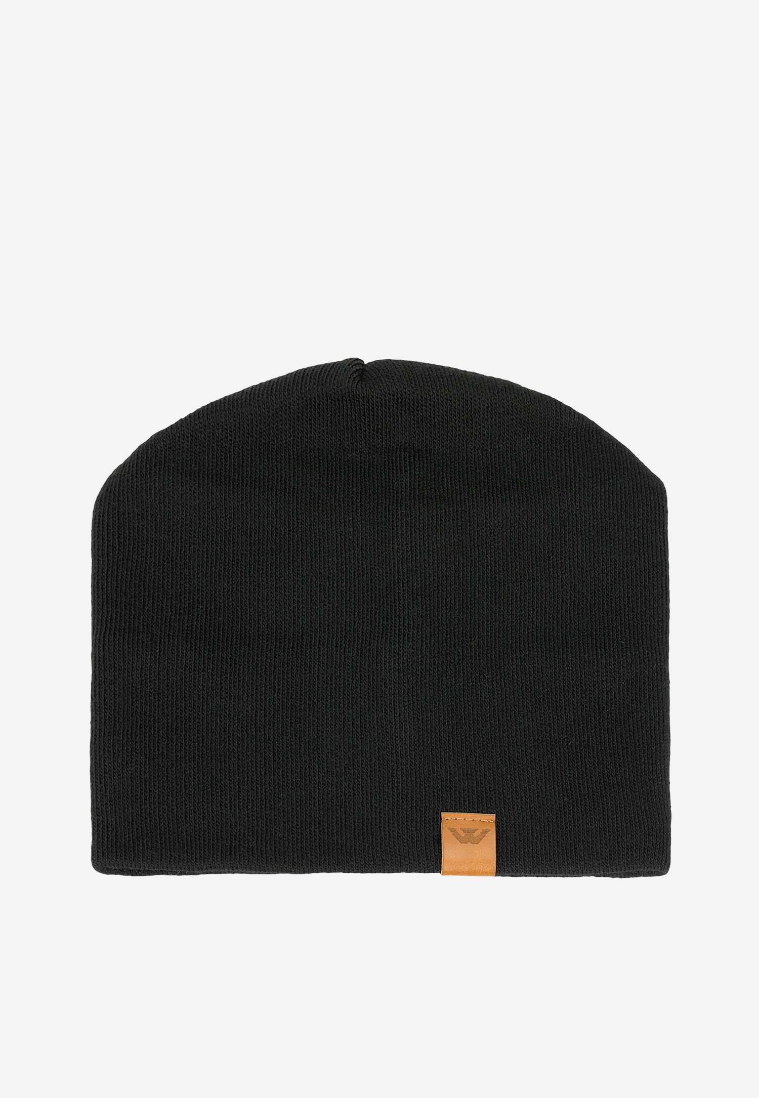 Szara czapka damska z akrylu i wełny