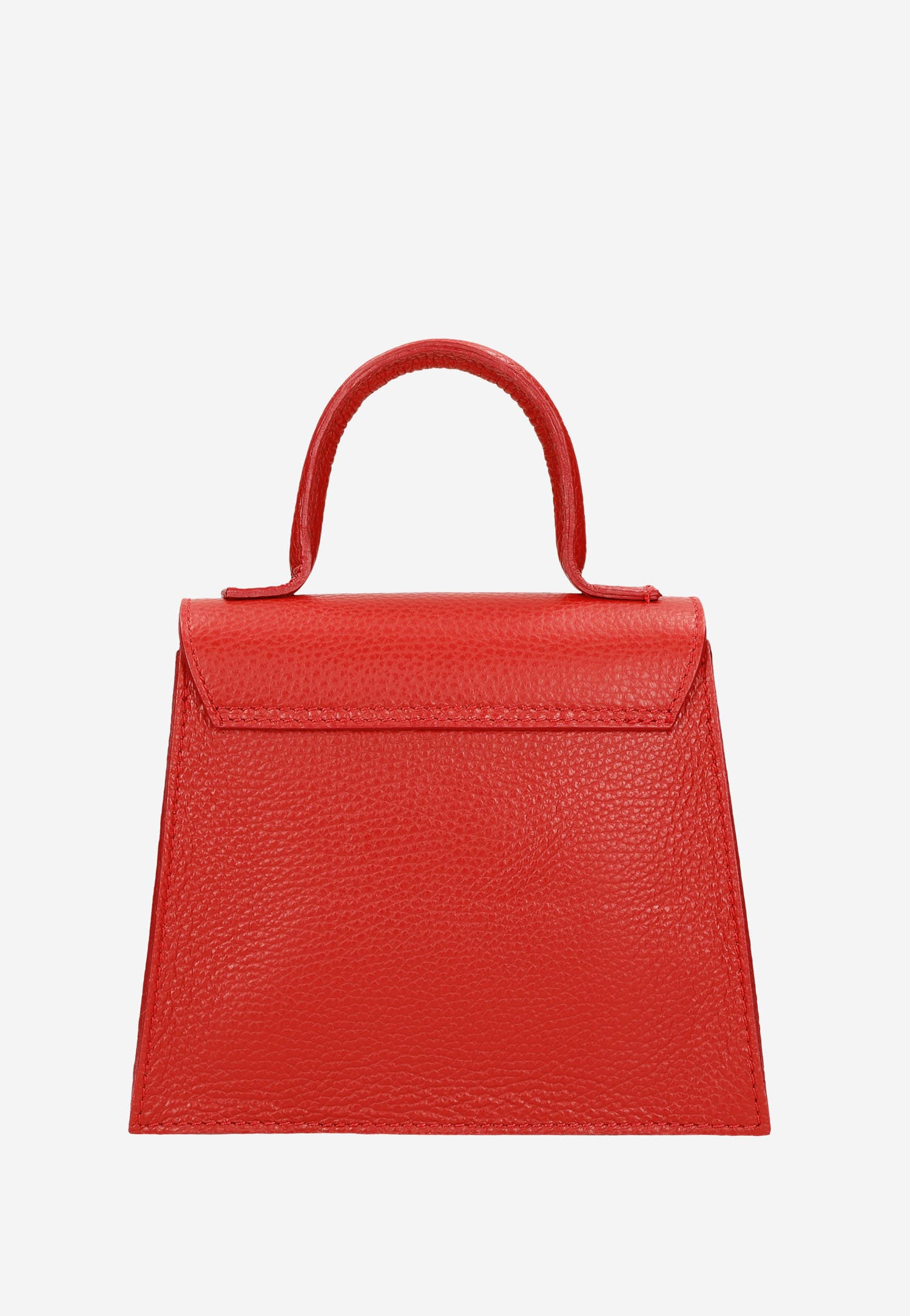 Skórzana torebka damska w kolorze jasnego beżu