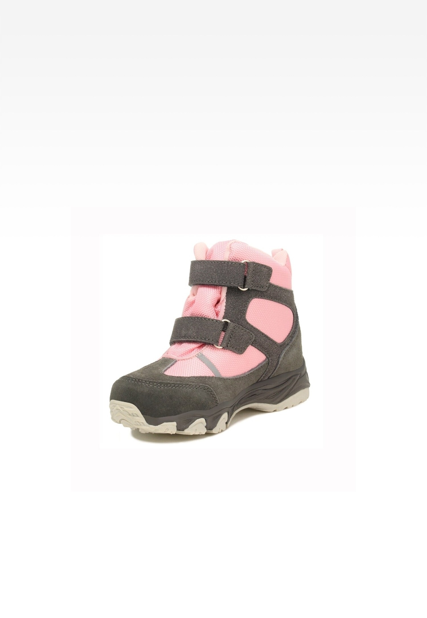 śniegowce BARTEK 11655003, dla dziewcząt, szaro-różowy