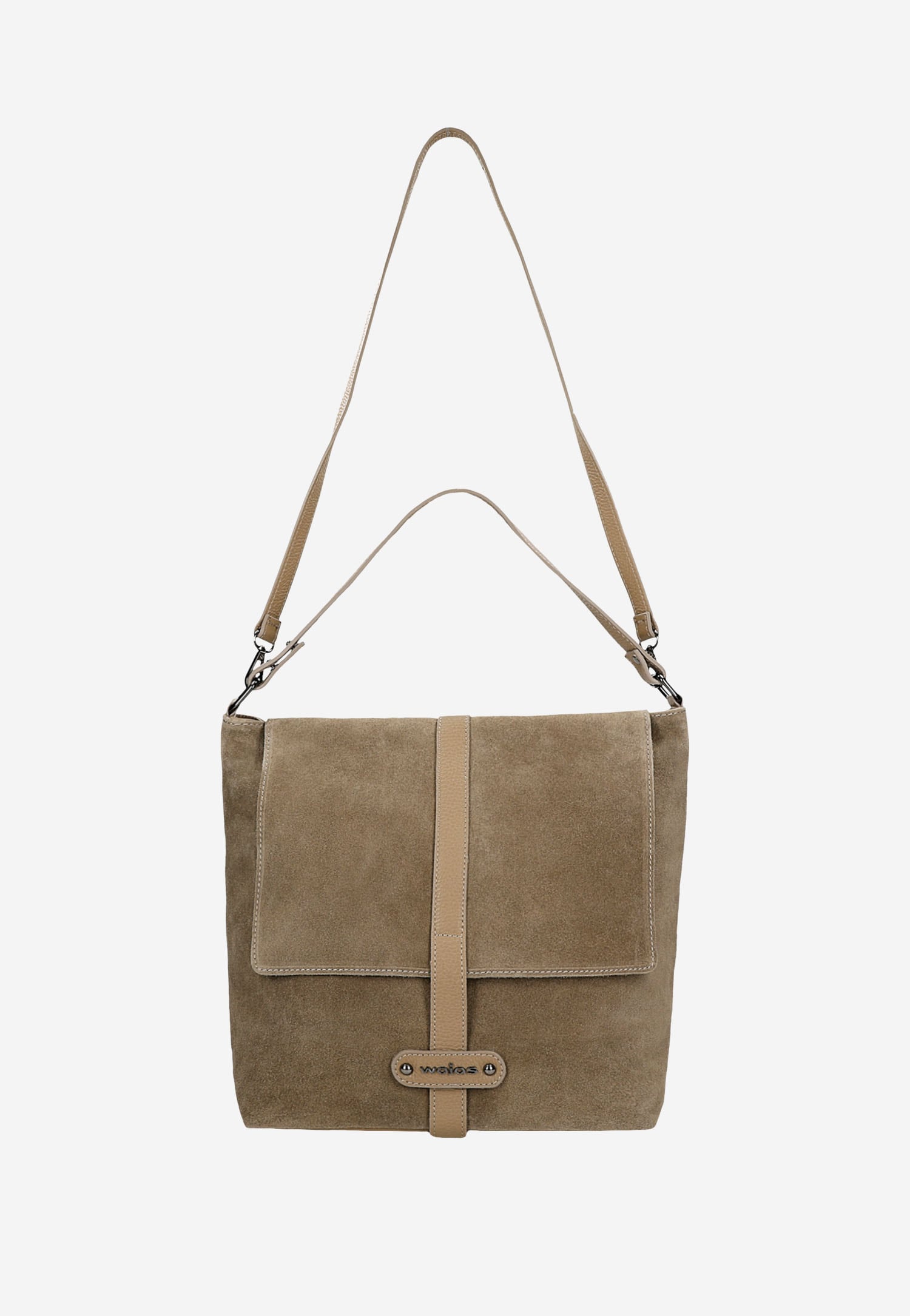 Duża beżowa torebka damska