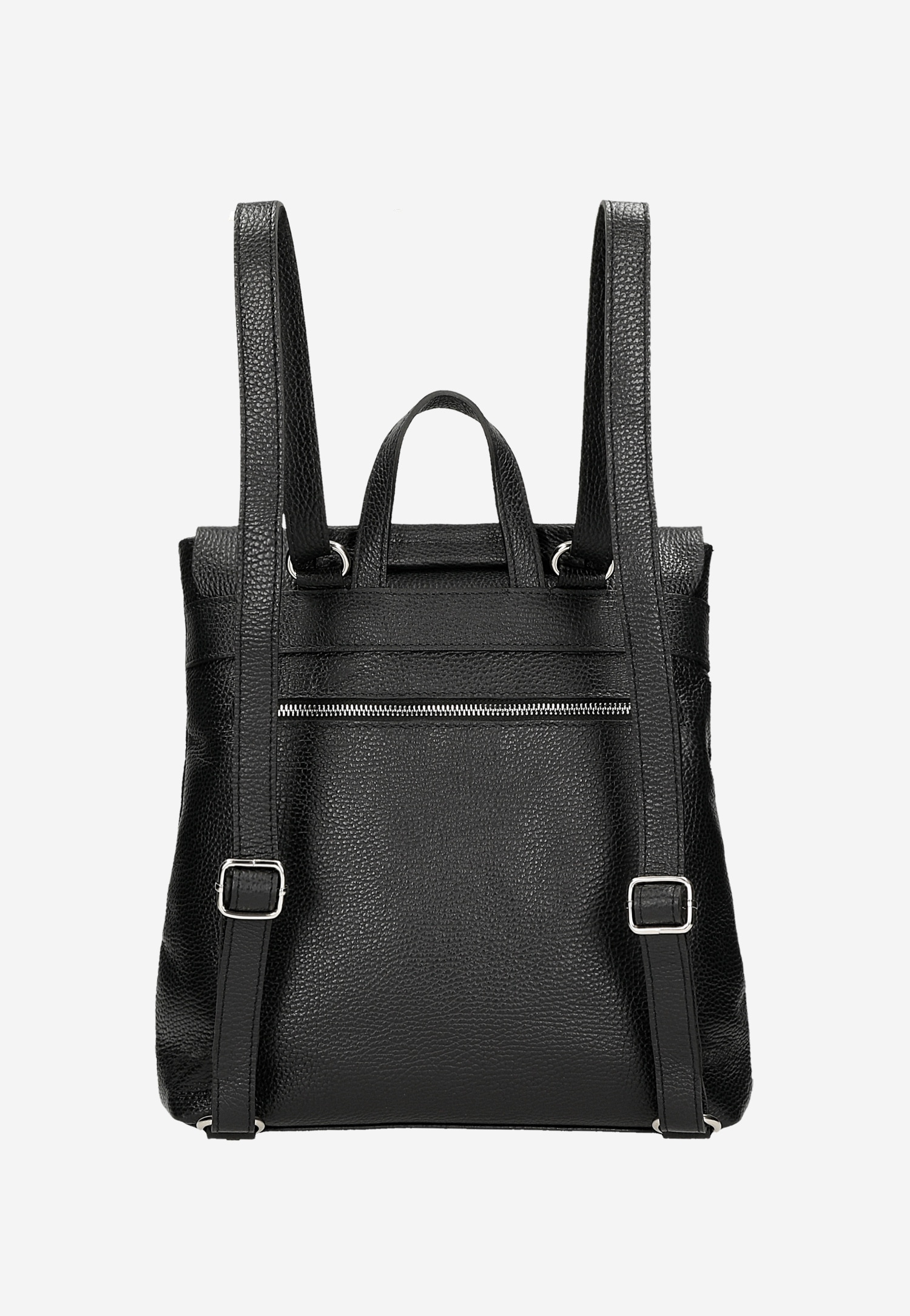 Praktyczna plecakotorba ze skóry licowej