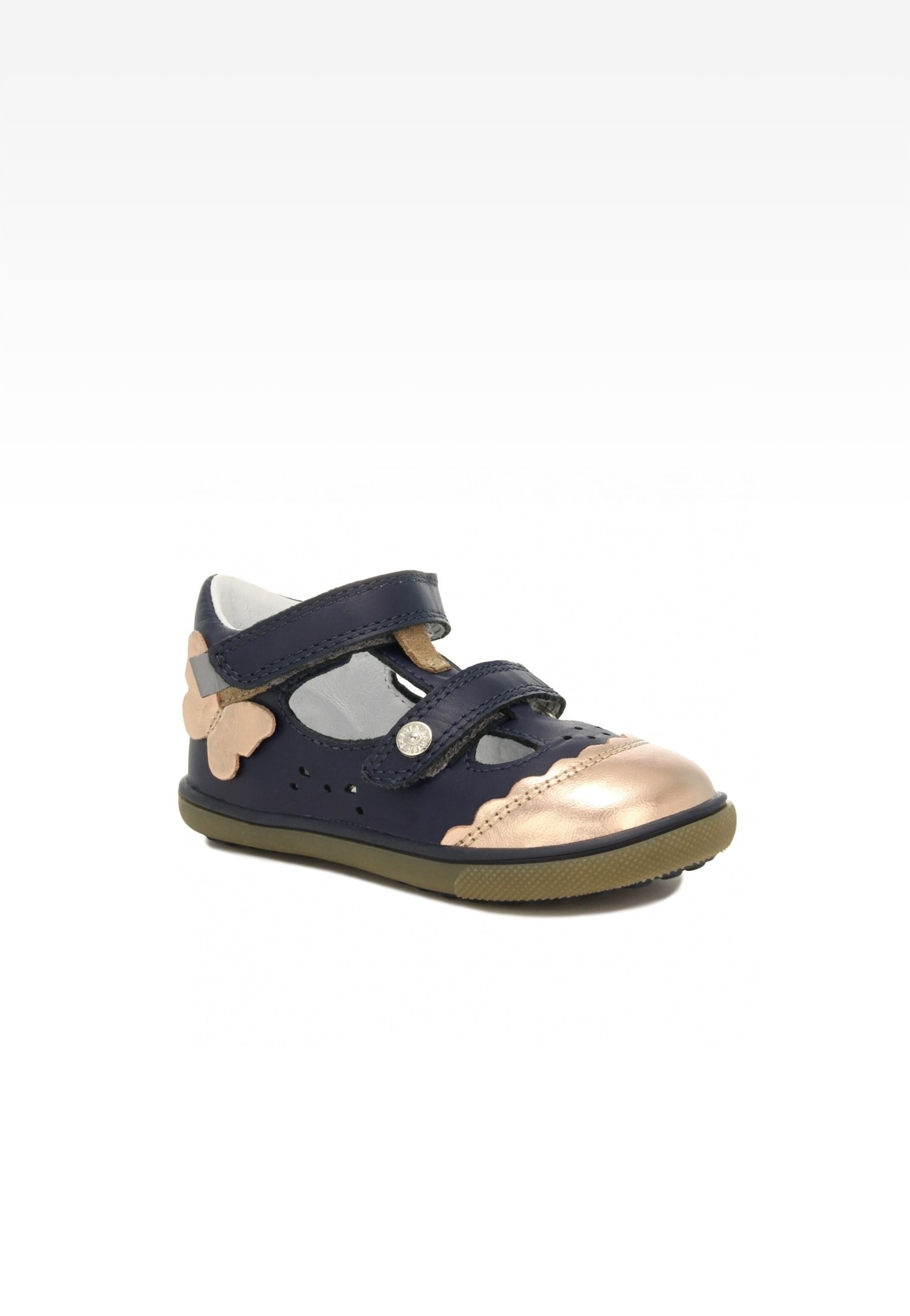 Obuwie profilaktyczne bartek baby BARTEK 81798-005, dla dziewcząt, różowo-złoty