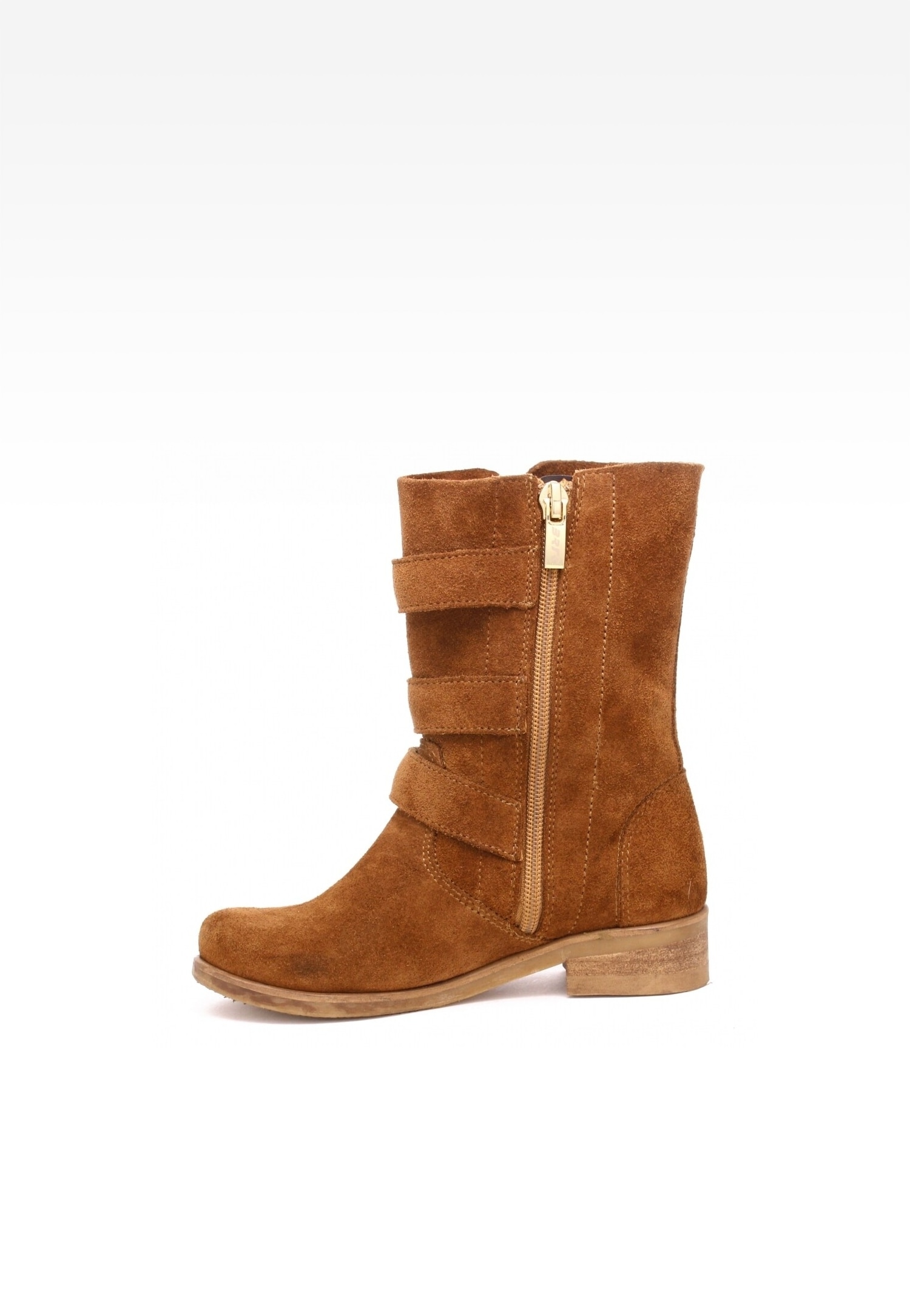 Botki Wojas x Bartek 8440263, dla dziewcząt, brązowy