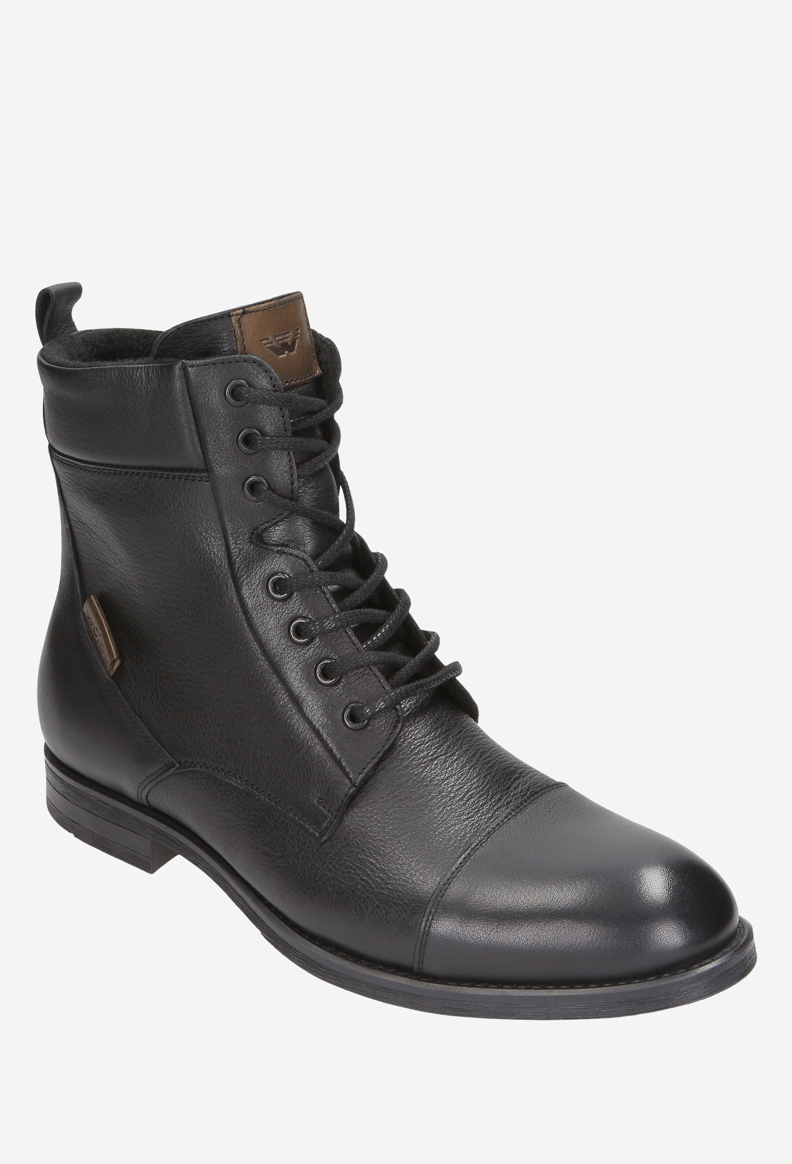 Sznurowane trzewiki męskie