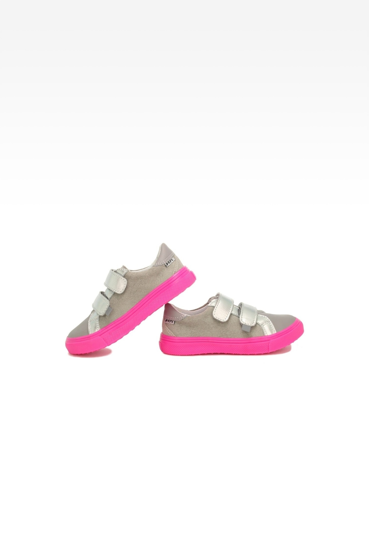 Półbuty BARTEK 18327018, dla dziewcząt, szaro-srebrny