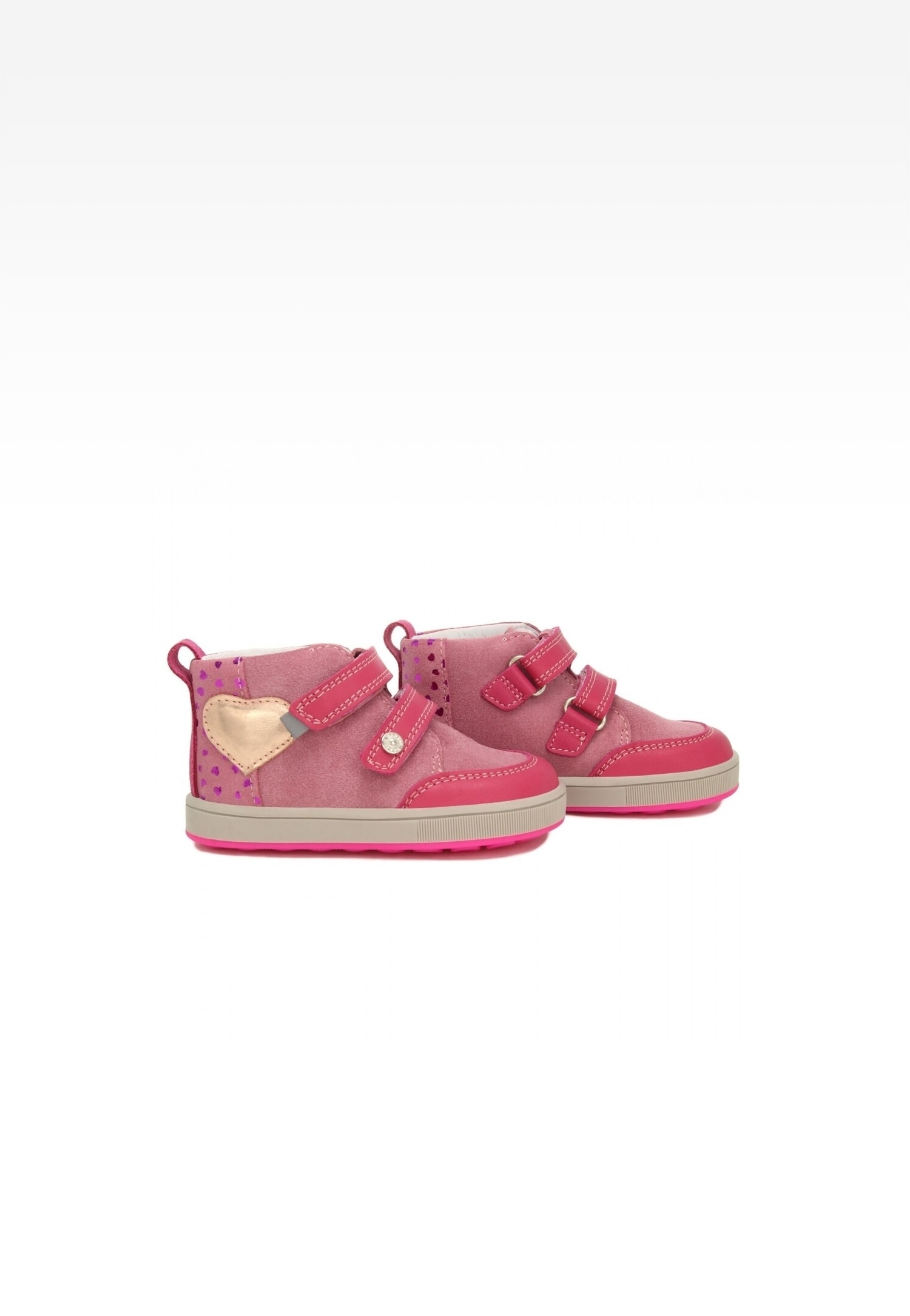 Mini first steps BARTEK 136300-07, dla dziewcząt, różowo-złoty