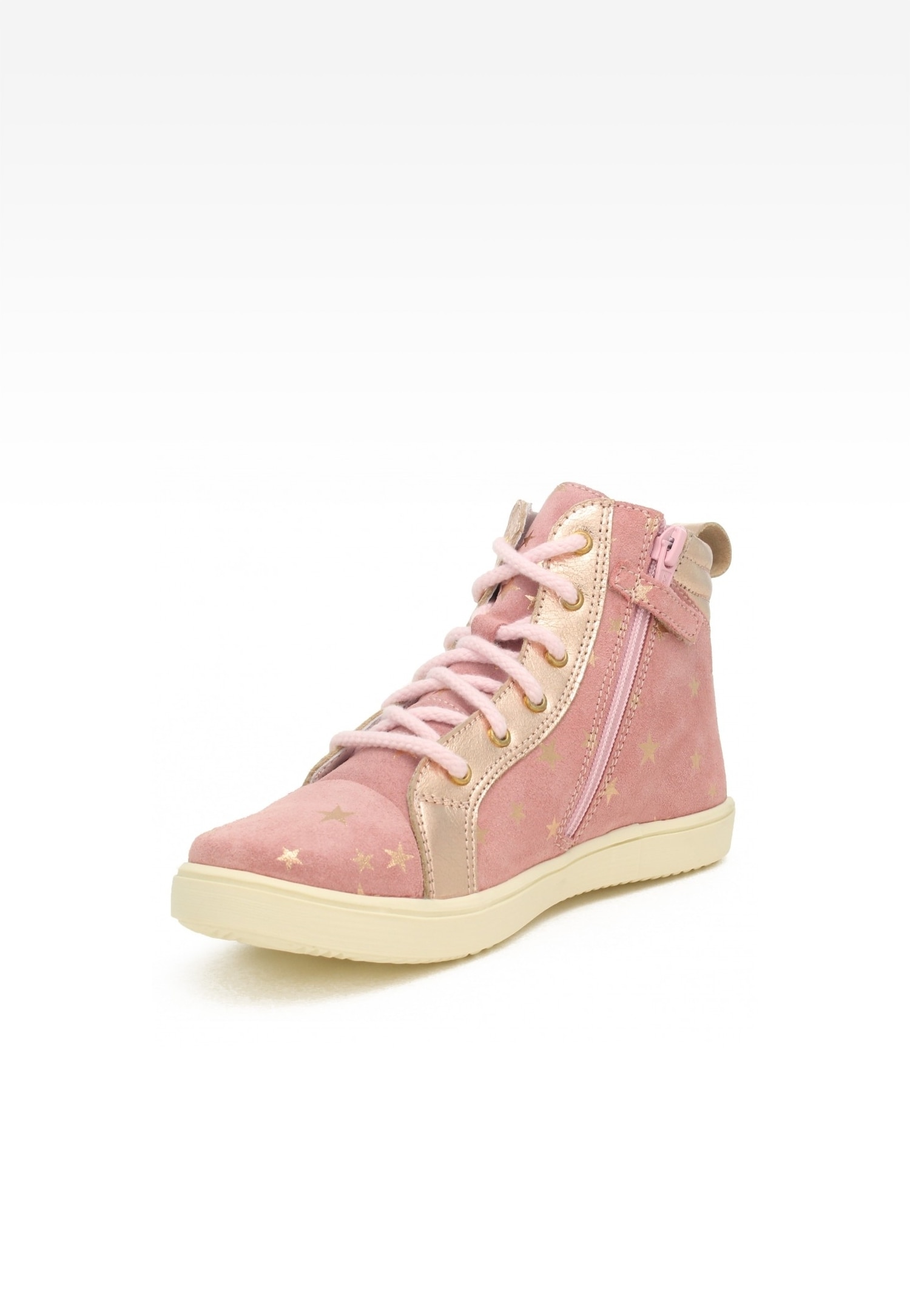 Sneakers BARTEK 17359-027, dla dziewcząt, ciemno różowy