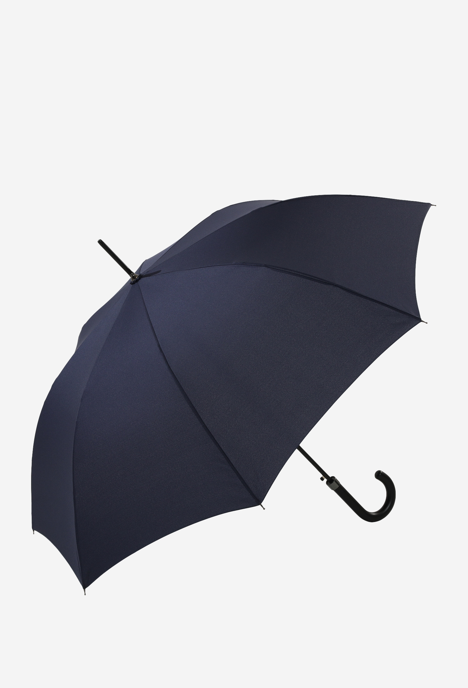 Długi parasol w kolorze białym