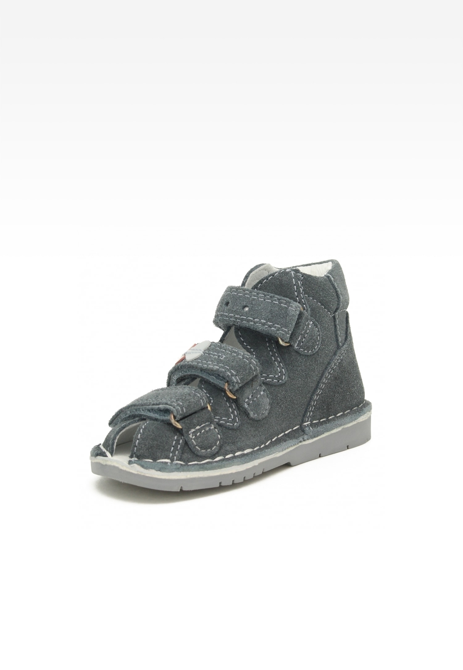 Obuwie profilaktyczno-rehabilitacyjne bartek BARTEK 165201-02, dla dziewcząt, szary