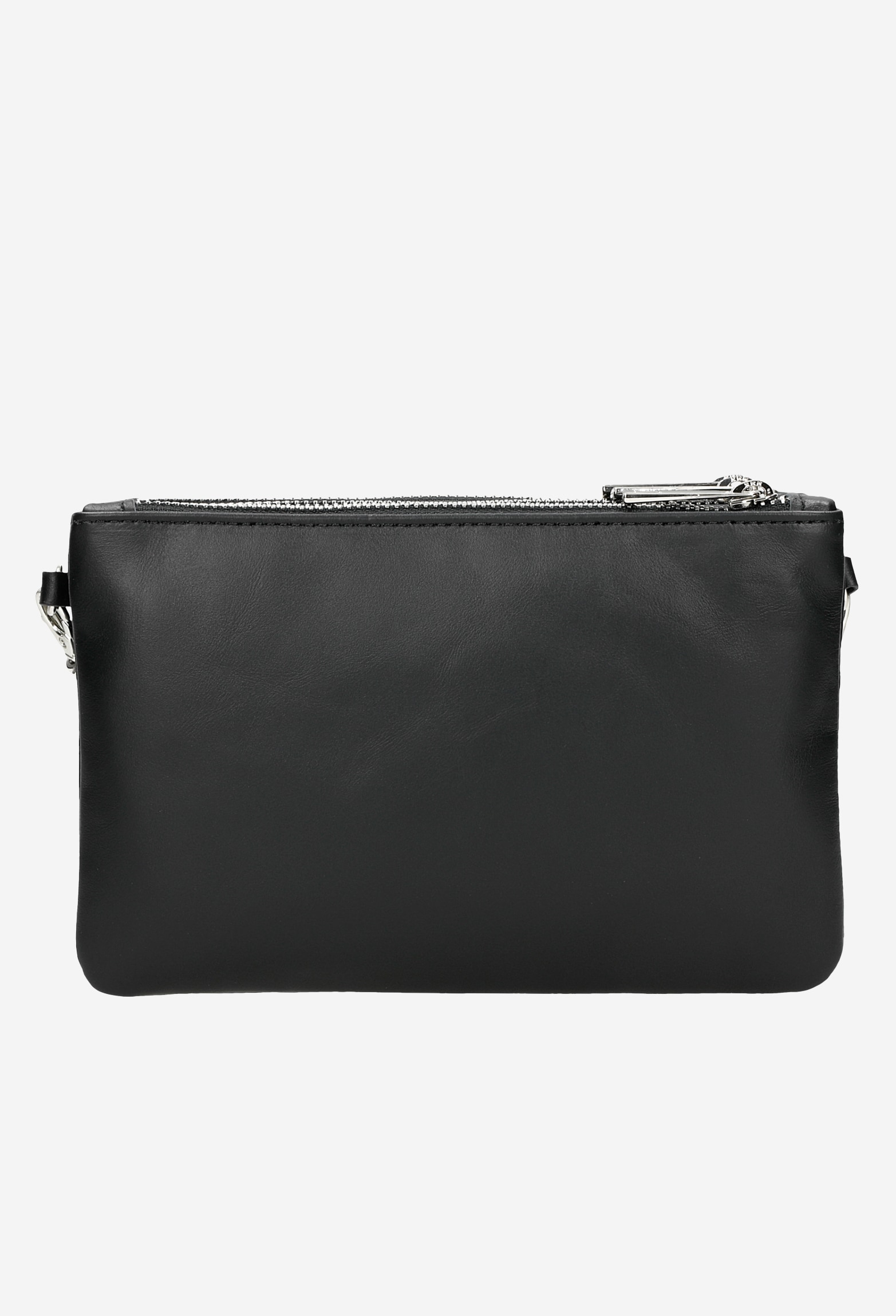 Mała złota torebka damska z ozdobnym łańcuszkiem