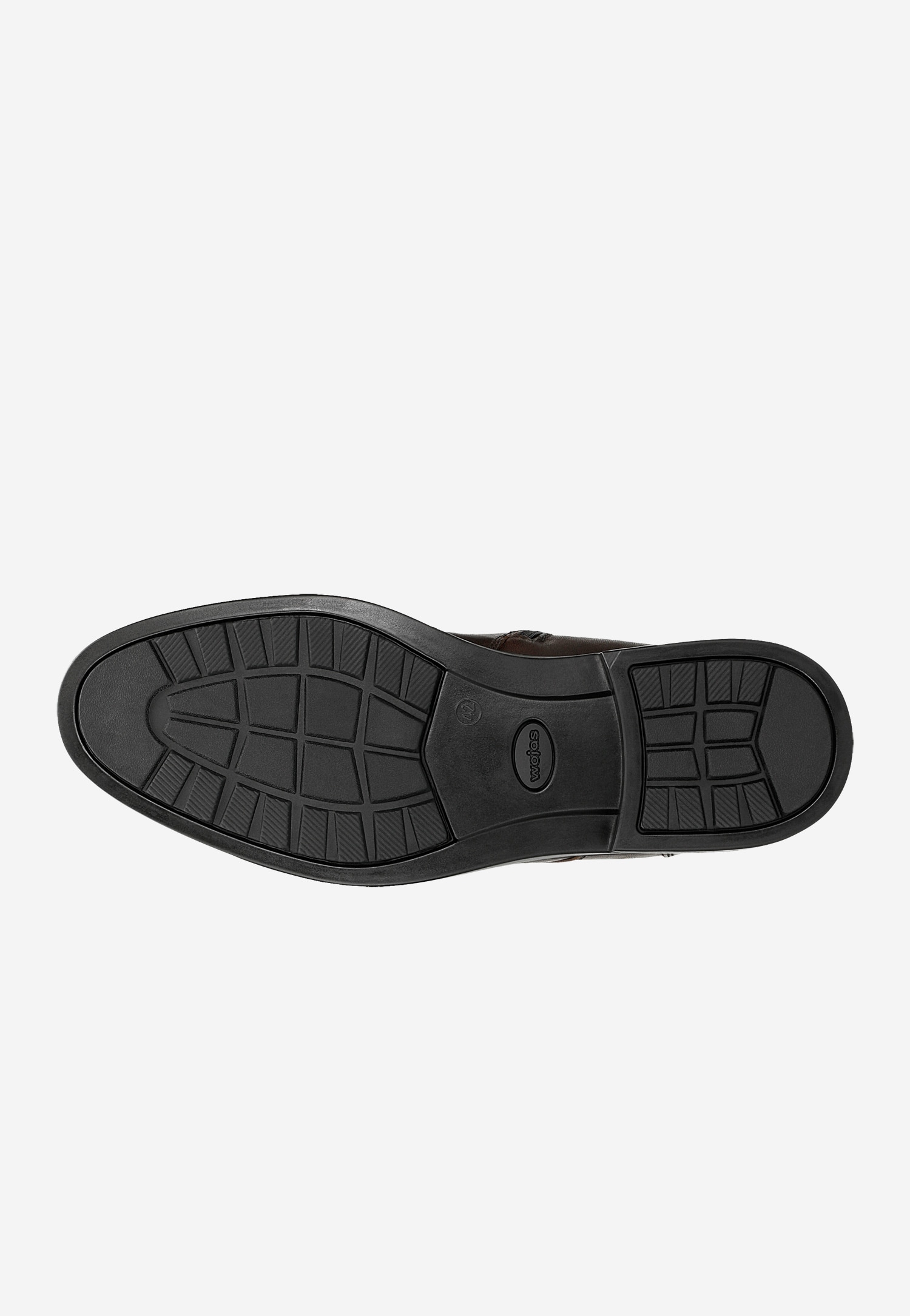 Czarne trzewiki męskie ze skóry licowej i dwoiny welurowej