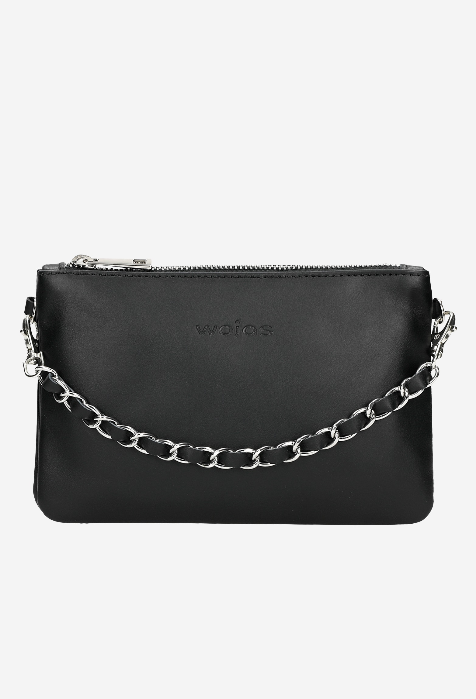 Mała złota torebka damska z ozdobnym łańcuszkiem