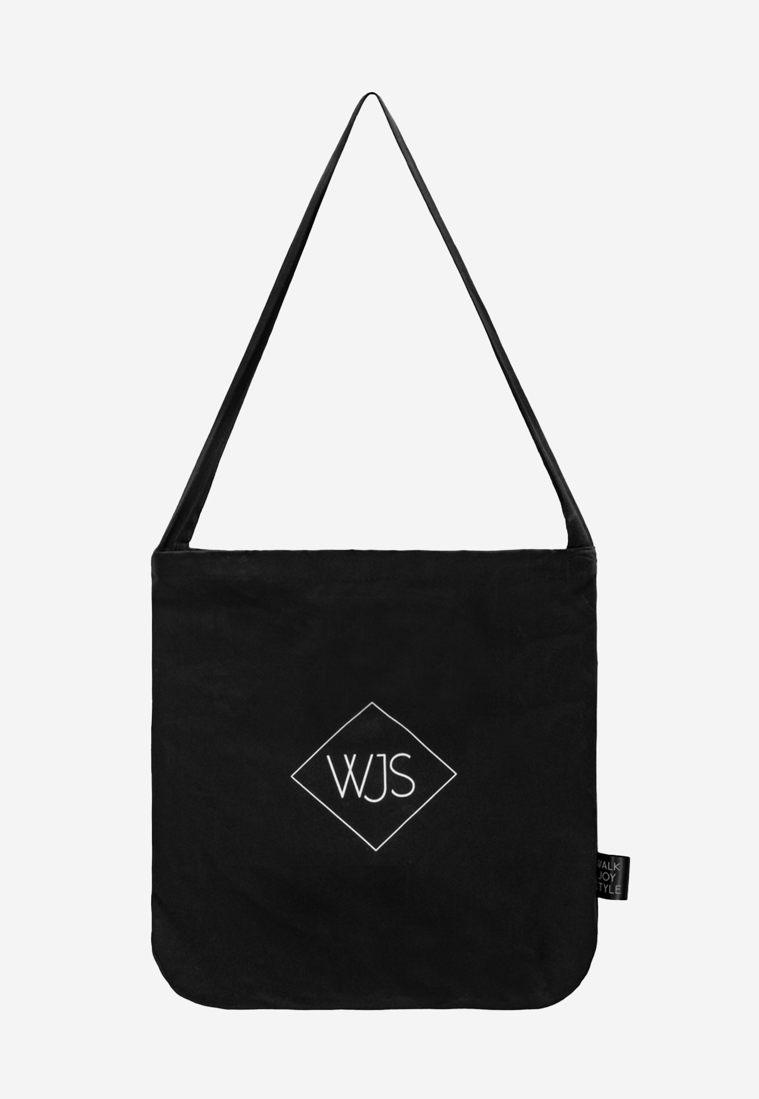 WJS czarna torba bawełniana