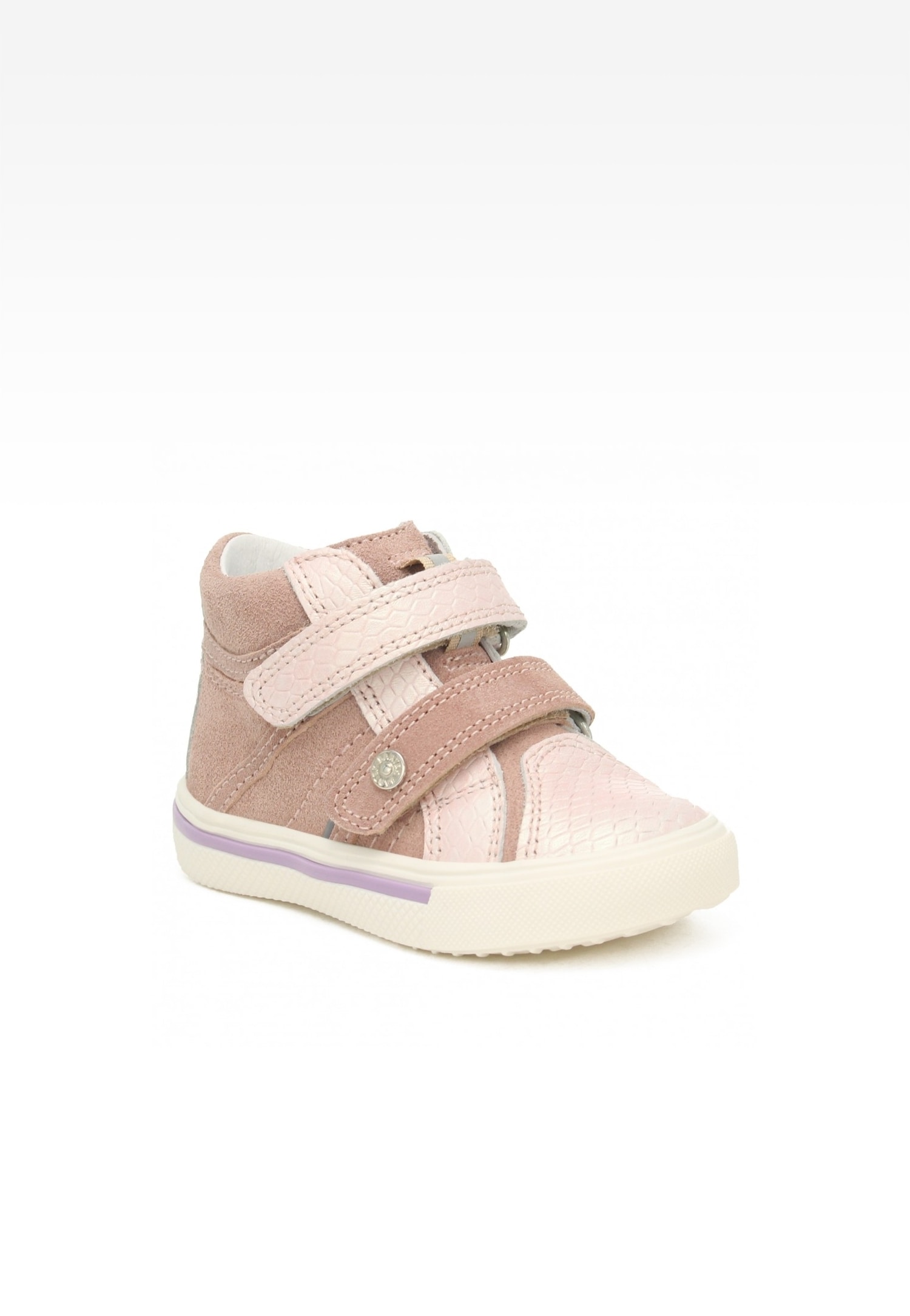 Sneakers BARTEK 11812-024, dla dziewcząt, różowy