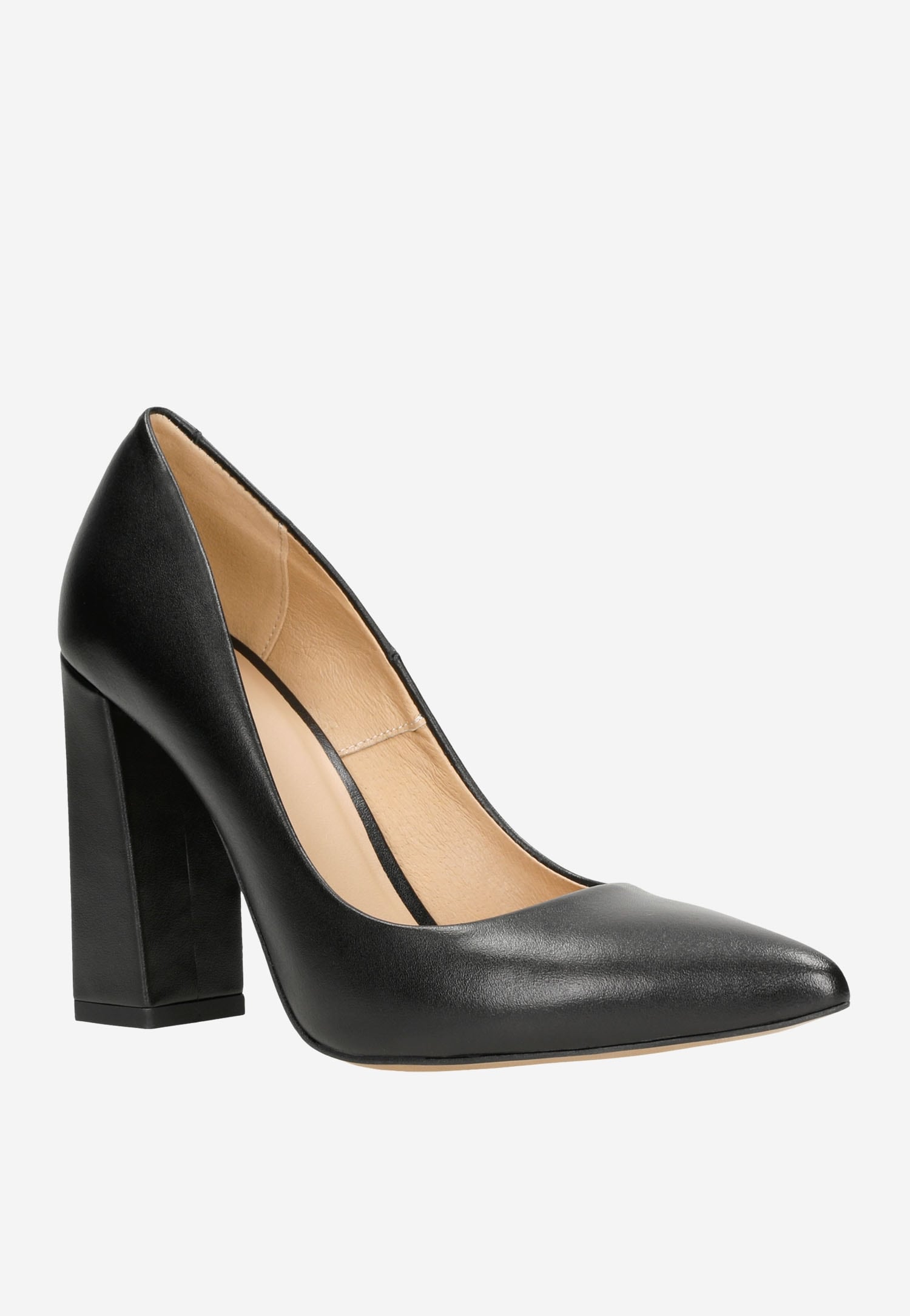 Czółenka damskie w kolorze zielonym na wysokim słupku