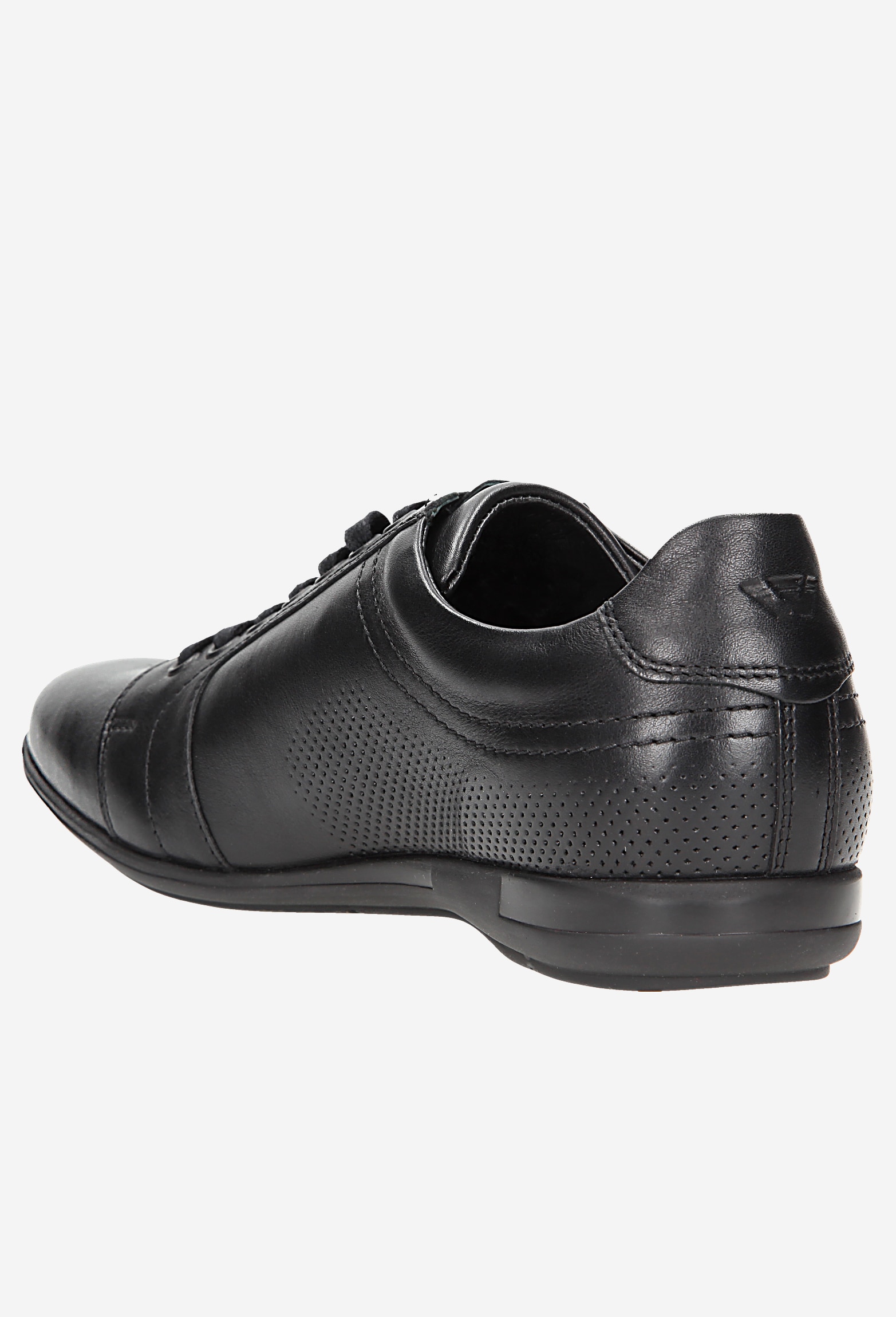 Brązowe półbuty męskie