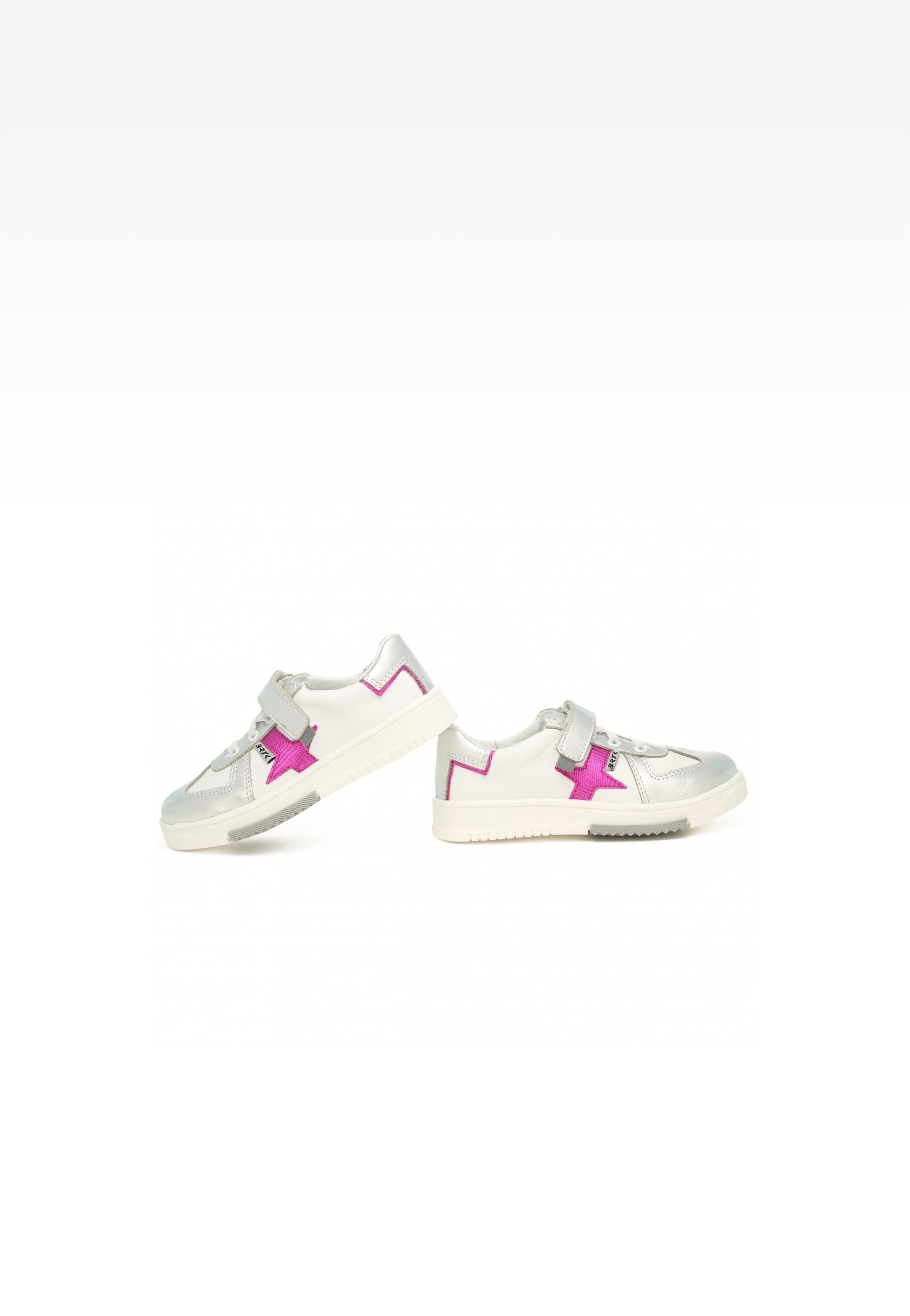 Półbuty BARTEK 18326009, dla dziewcząt, srebrno-biały