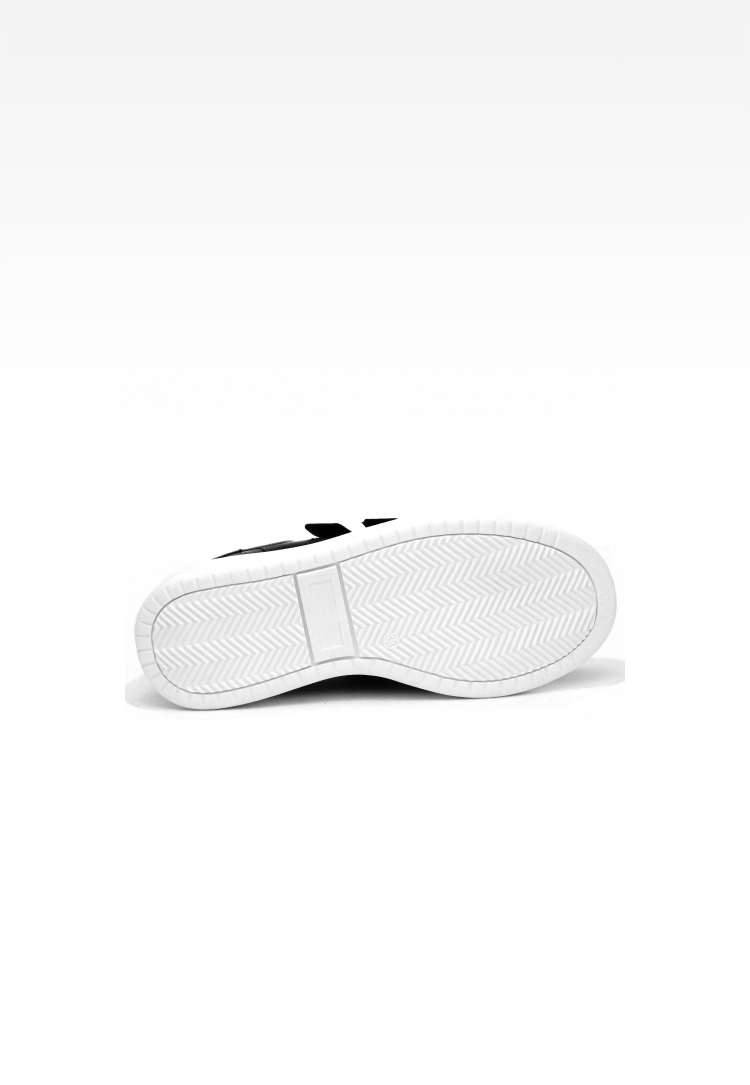 Sneakers BARTEK 8220-ZAAS, dla dziewcząt, czarno-srebrny