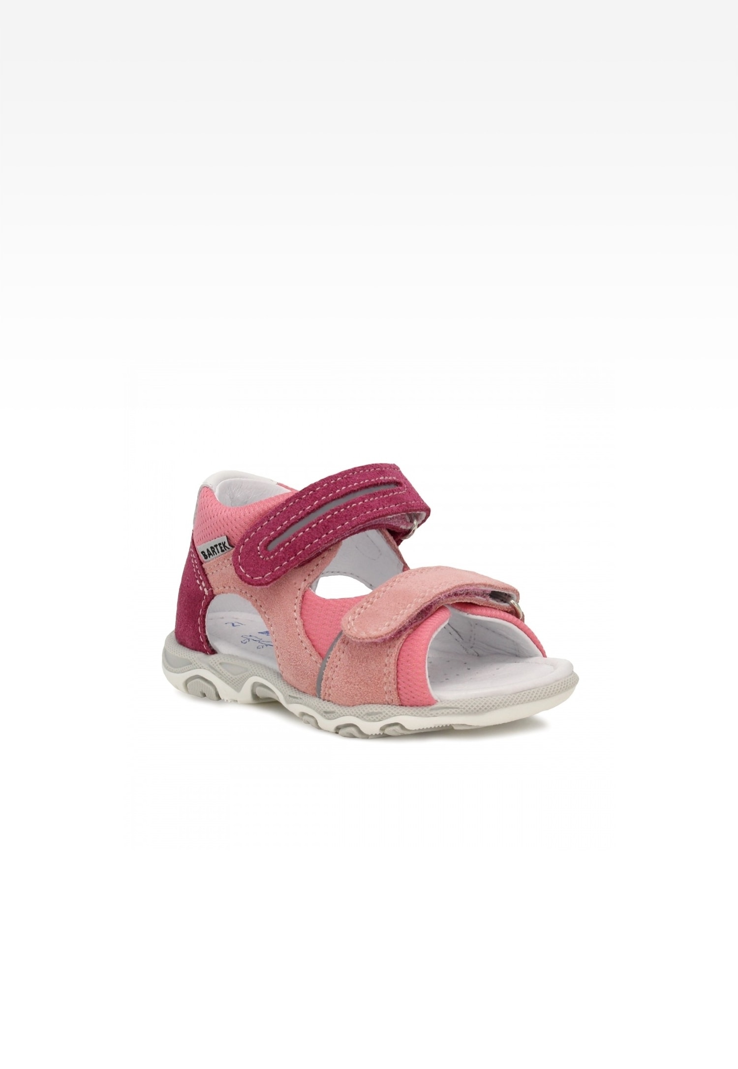 Sandały BARTEK 116120-05, dla dziewcząt, różowy