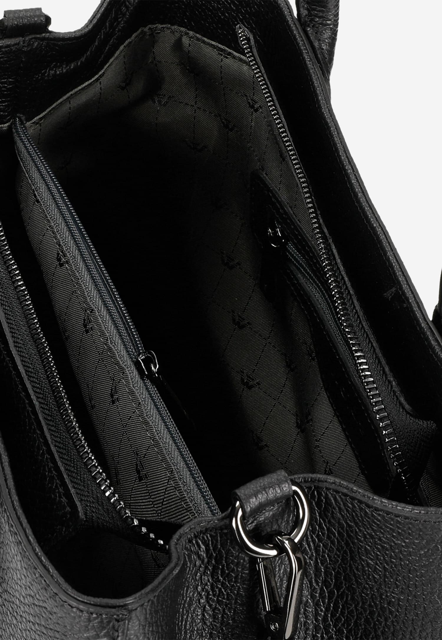 Stylowa czarna torebka damska na co dzień