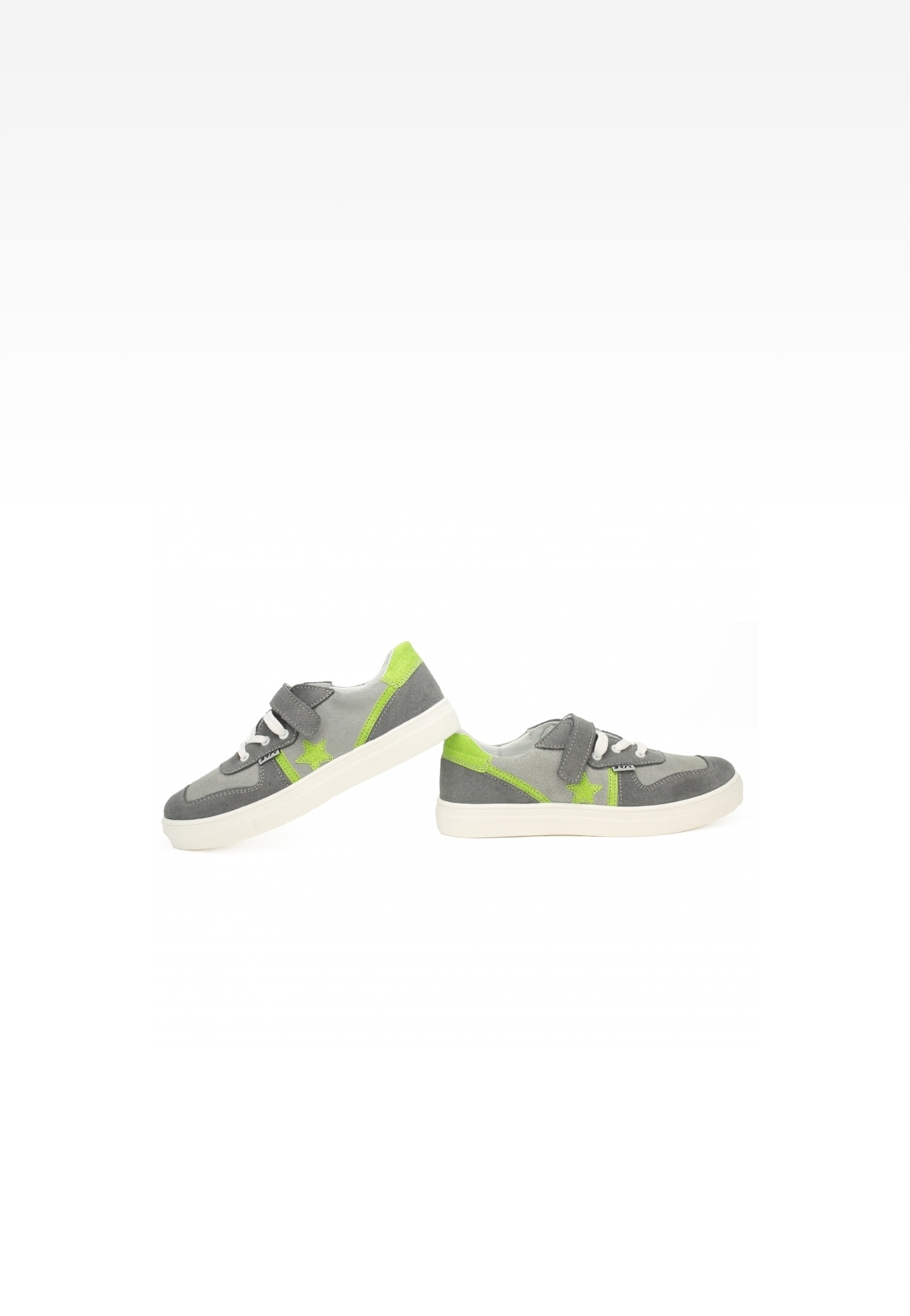 Półbuty BARTEK 15312002, dla dziewcząt, różowo-szary