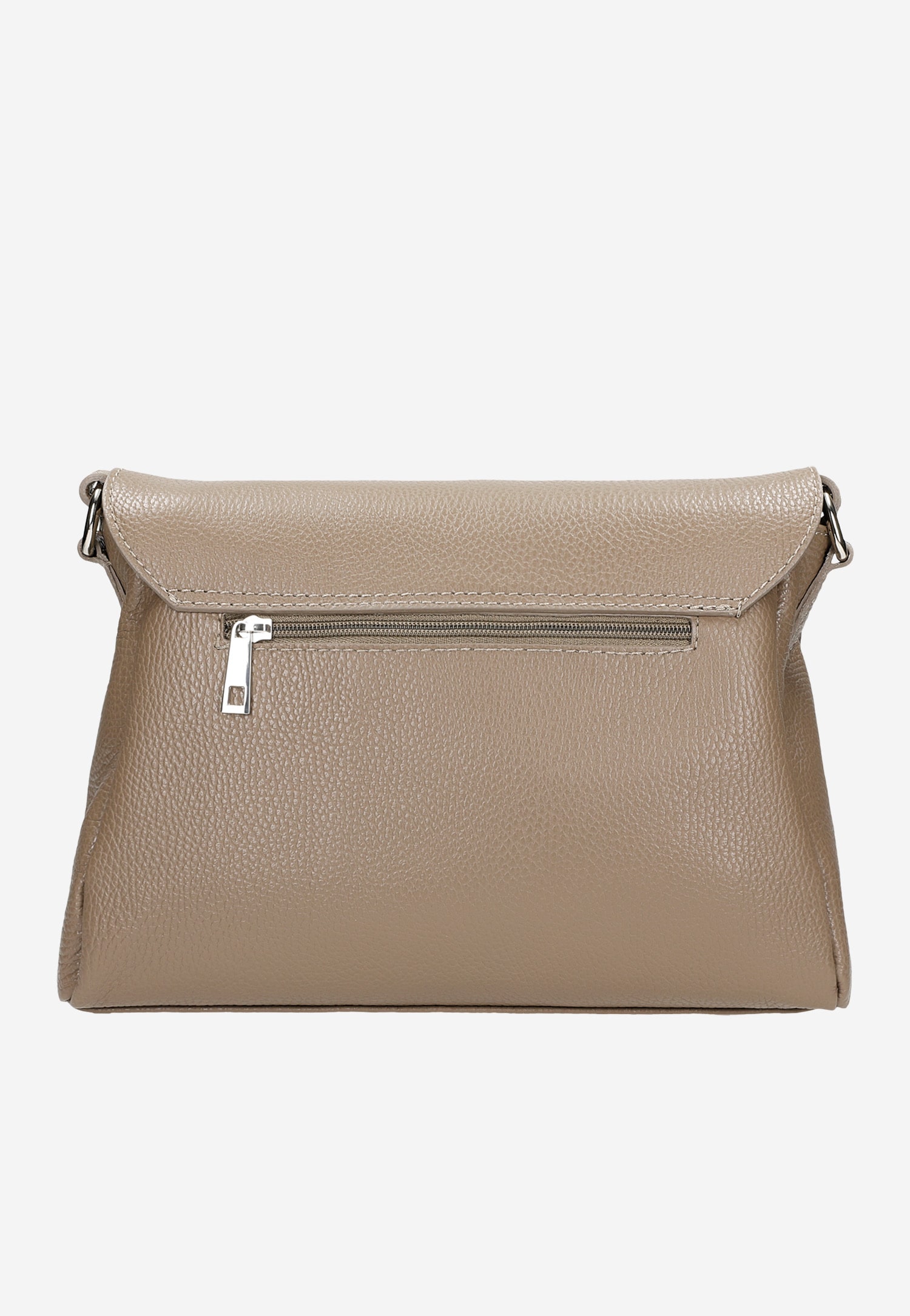 Skórzana torebka z ozdobnymi frędzelkami