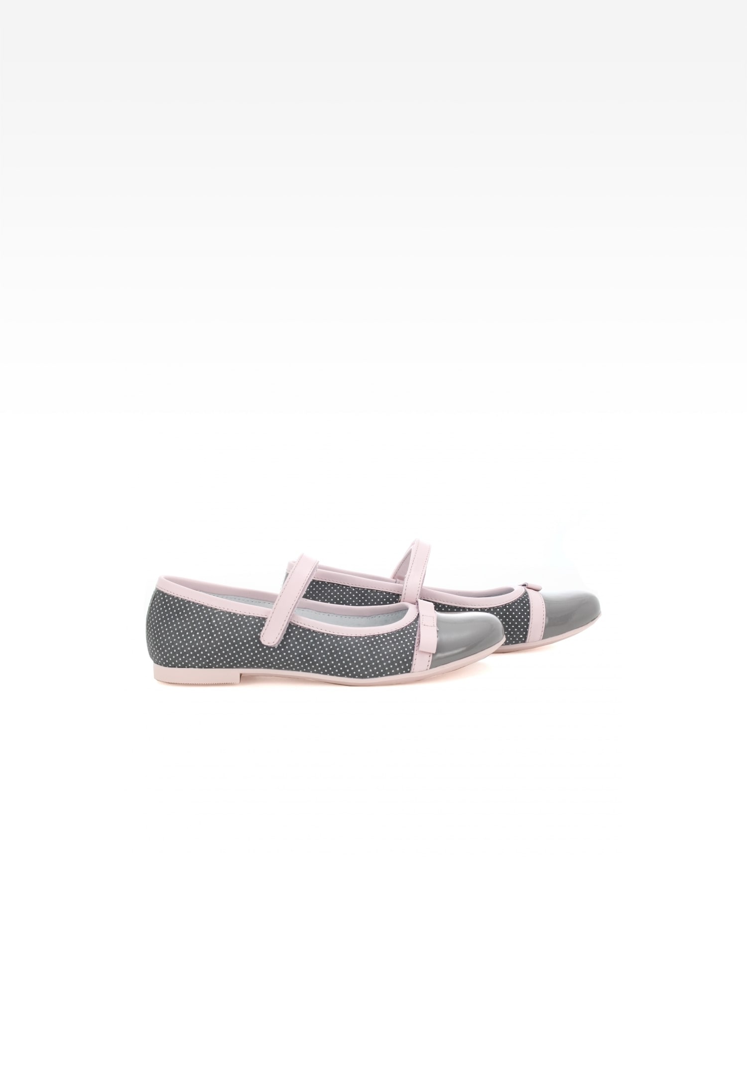 Komunijne, do komunii BARTEK T-18655/1G7, dla dziewcząt, szaro-różowy