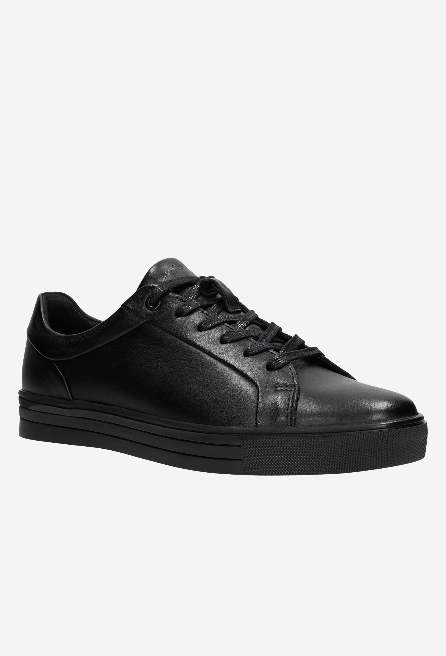 Czarne casualowe trampki damskie