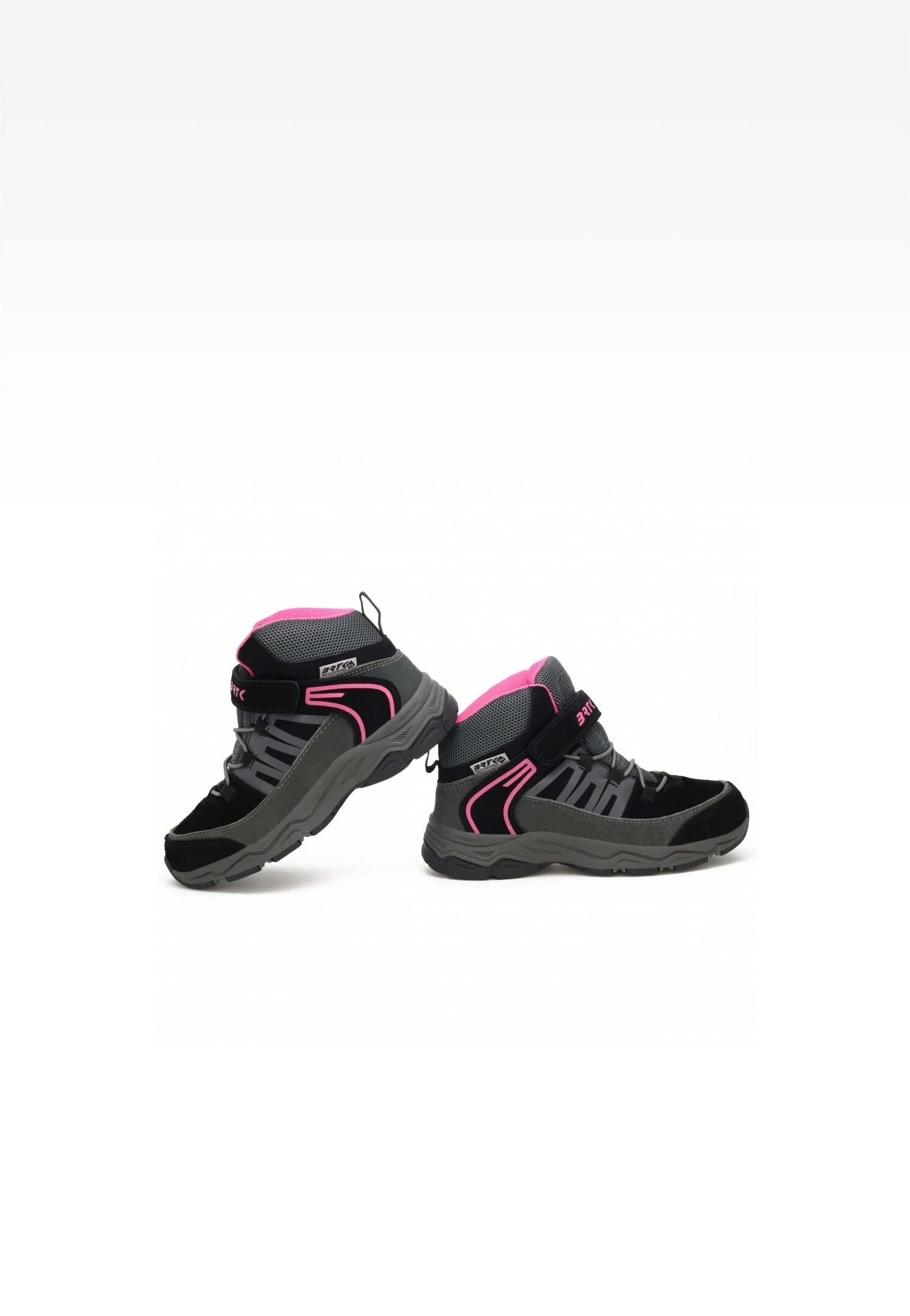 Trzewiki ocieplane BARTEK 17608007, dla dziewcząt, fioletowo-czarny