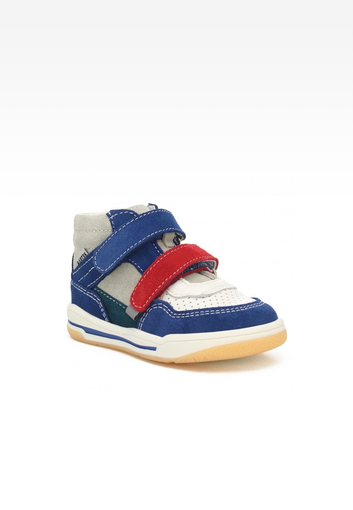 Trzewiki BARTEK 116150-02, dla chłopców, niebiesko-pomarańczowy