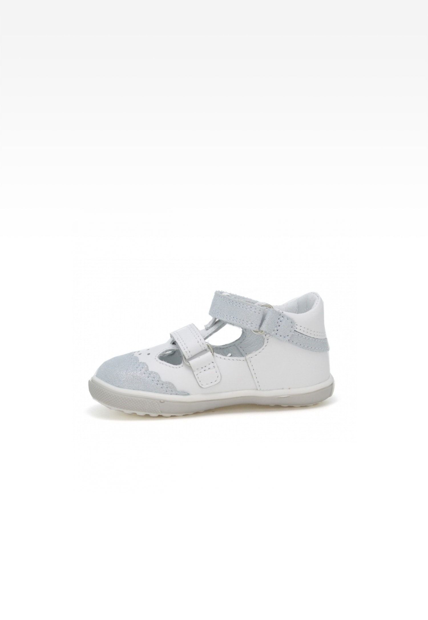 Obuwie profilaktyczne bartek baby BARTEK T-81798-7/AA2, dla dziewcząt, biało-szary