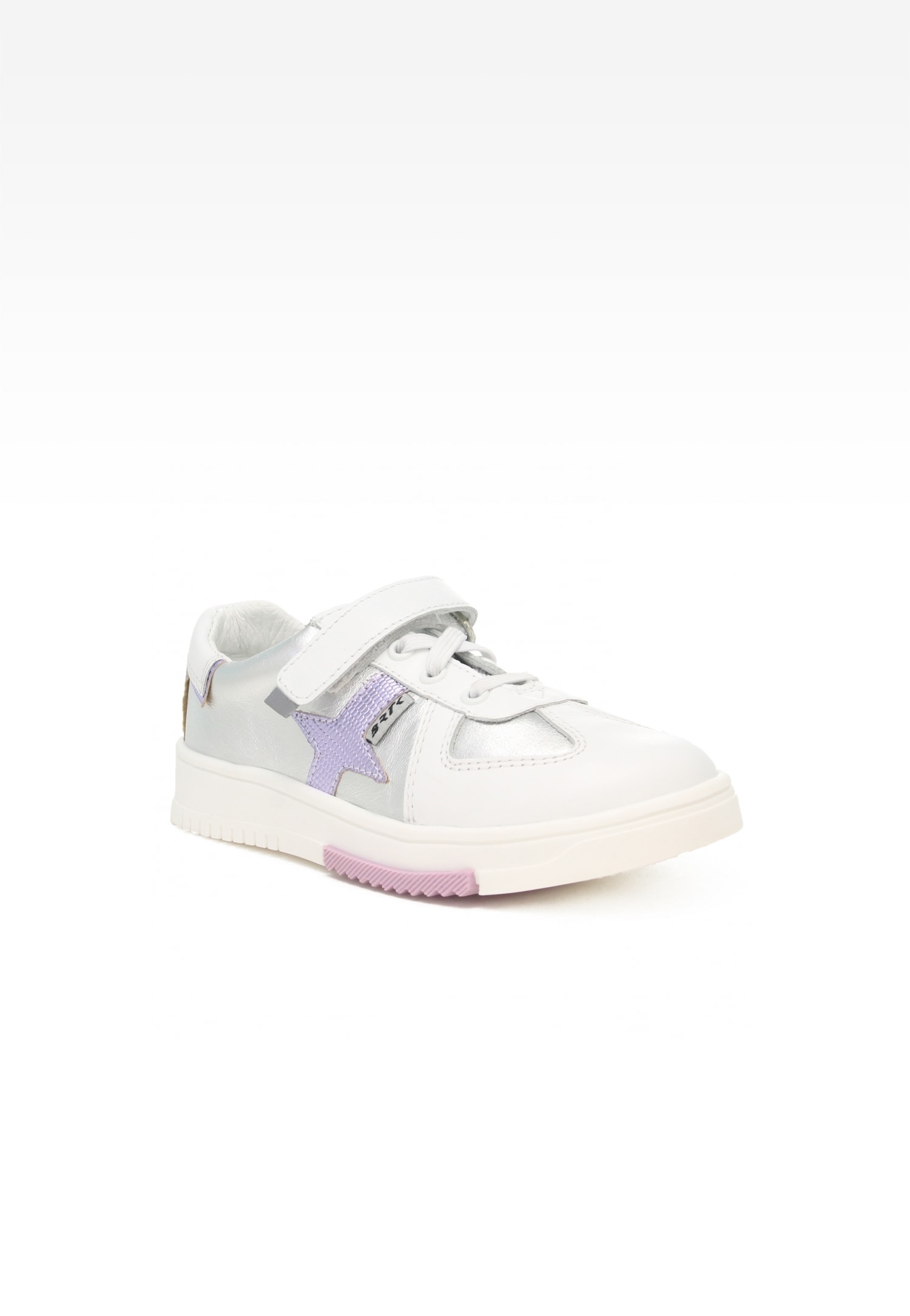 Półbuty BARTEK 18326009, dla dziewcząt, srebrno-biały