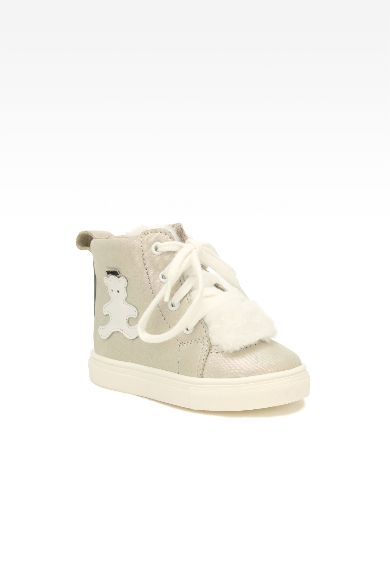 Trzewiki ocieplane BARTEK 11570014, dla dziewcząt, biały