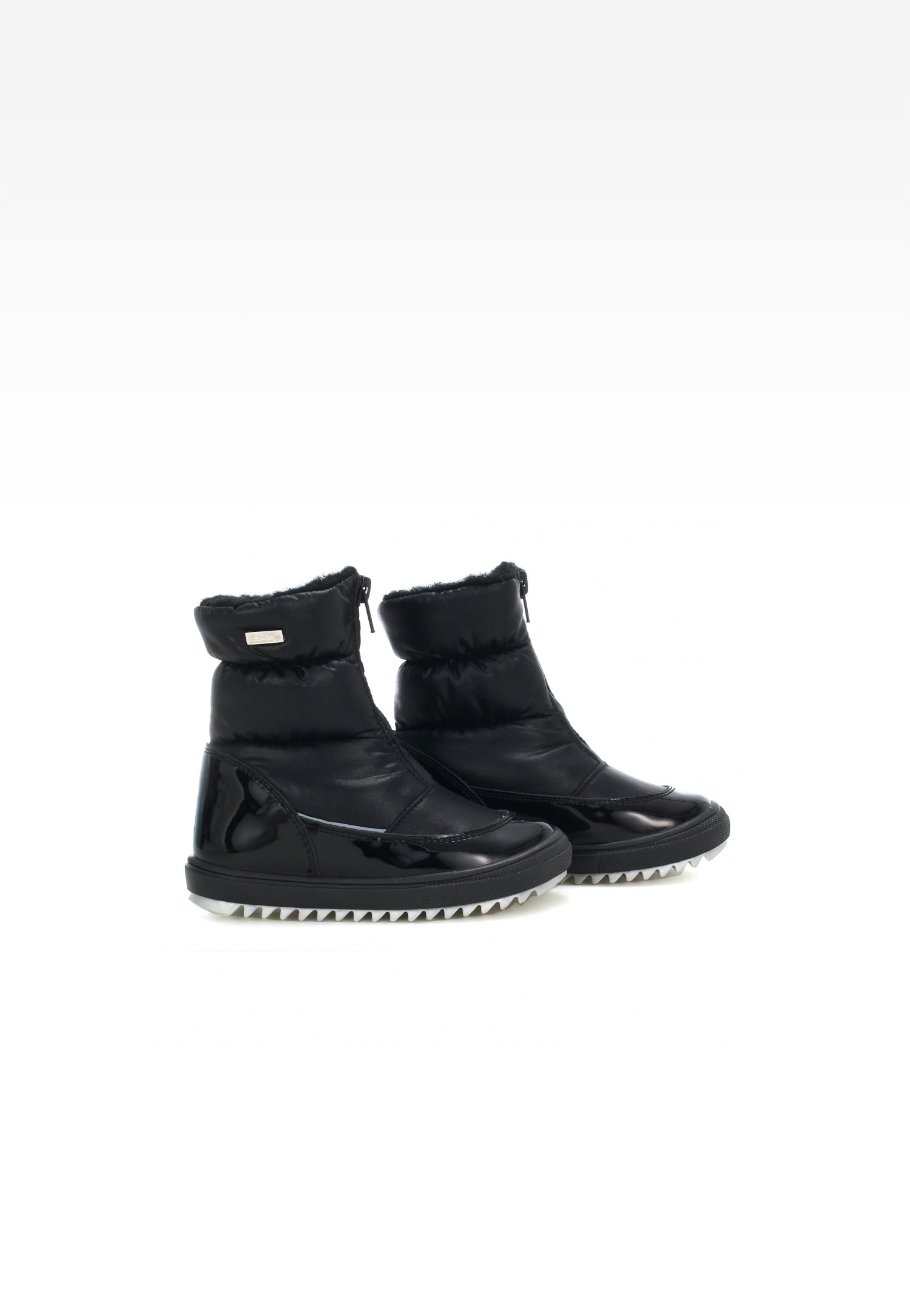 Botki ocieplane BARTEK T-64405L/5AF, dla dziewcząt, czarny