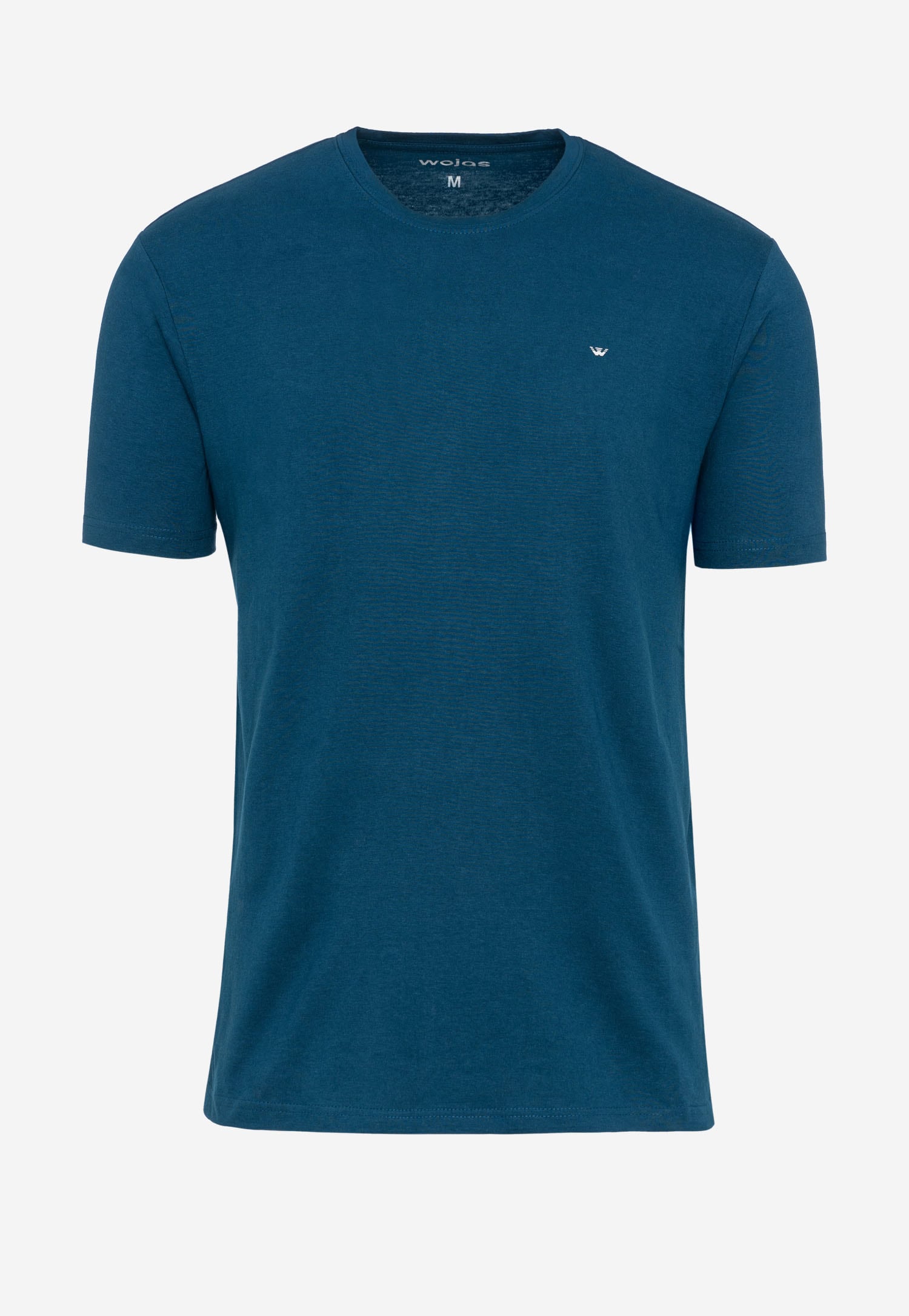 Jasnoniebieski t-shirt męski bawełniany