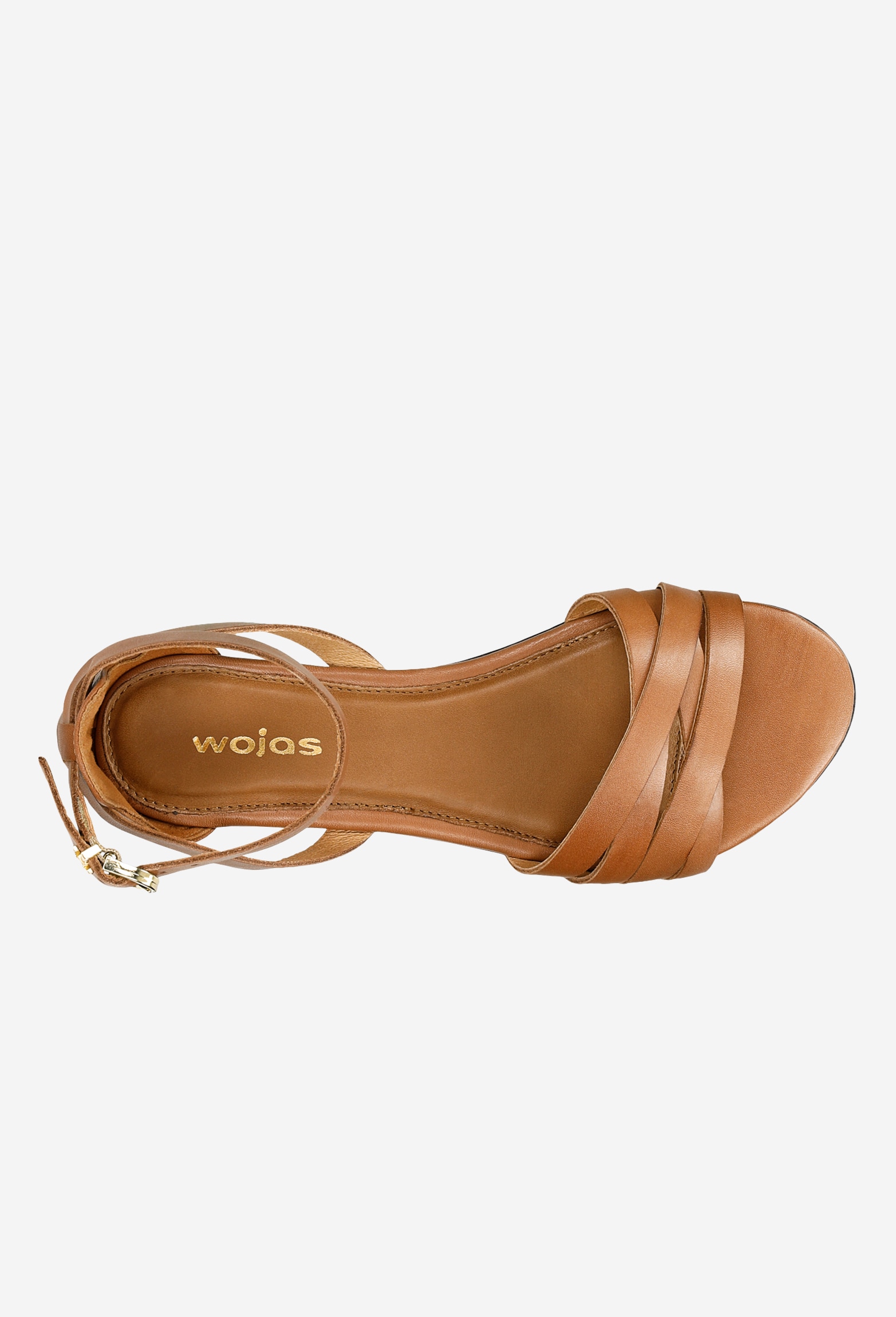 Brązowe sandały damskie w stylu urban