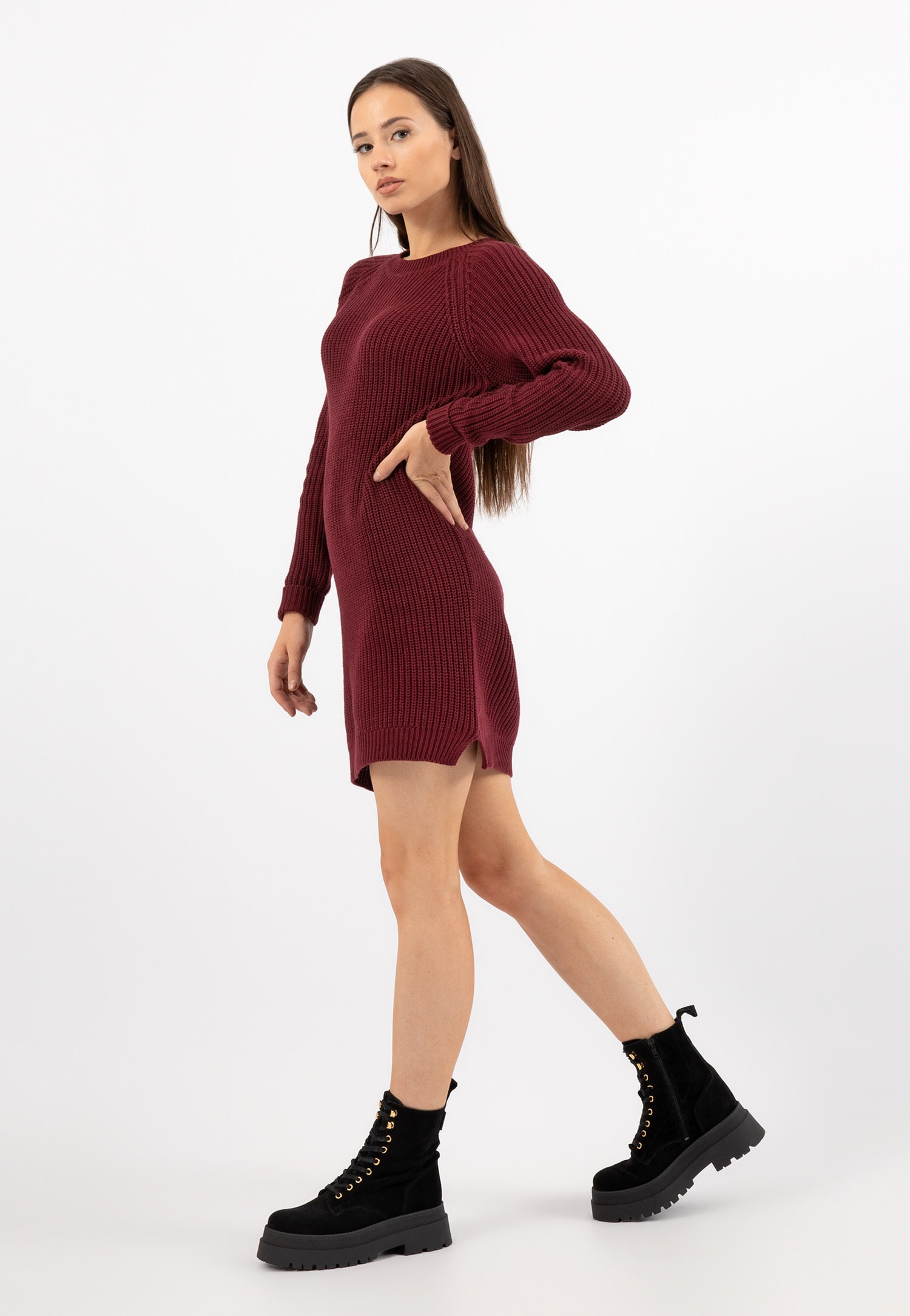 Beżowe trzewiki damskie na masywnej podeszwie