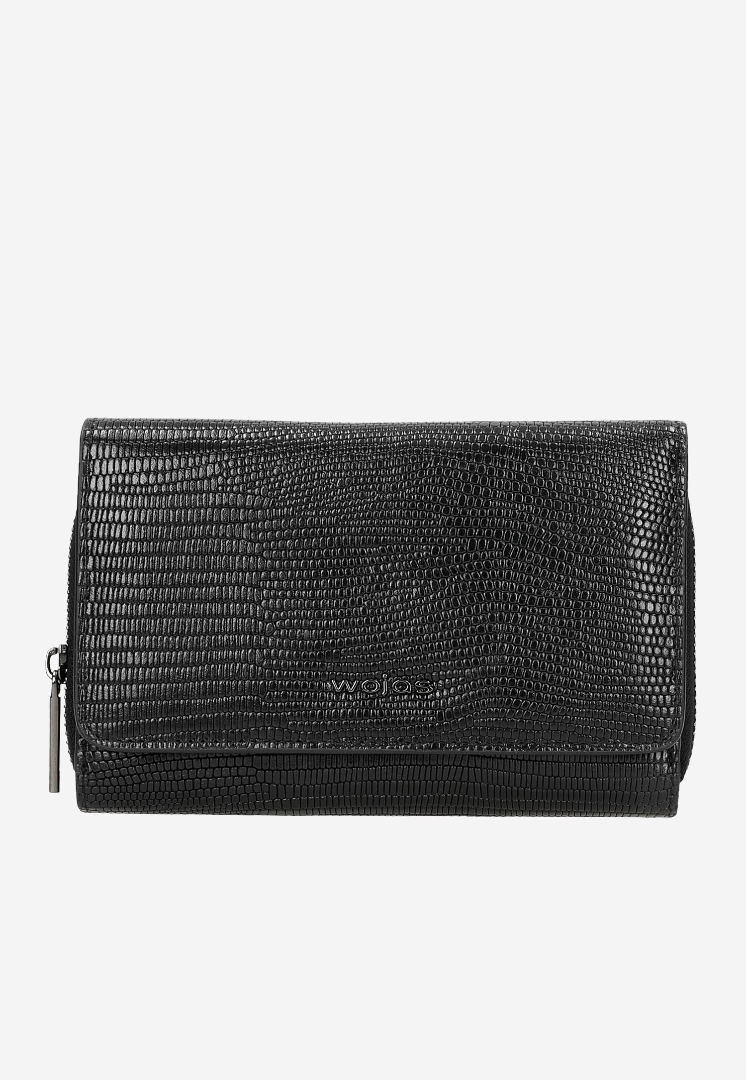 Czerwony portfel damski ze skóry licowej