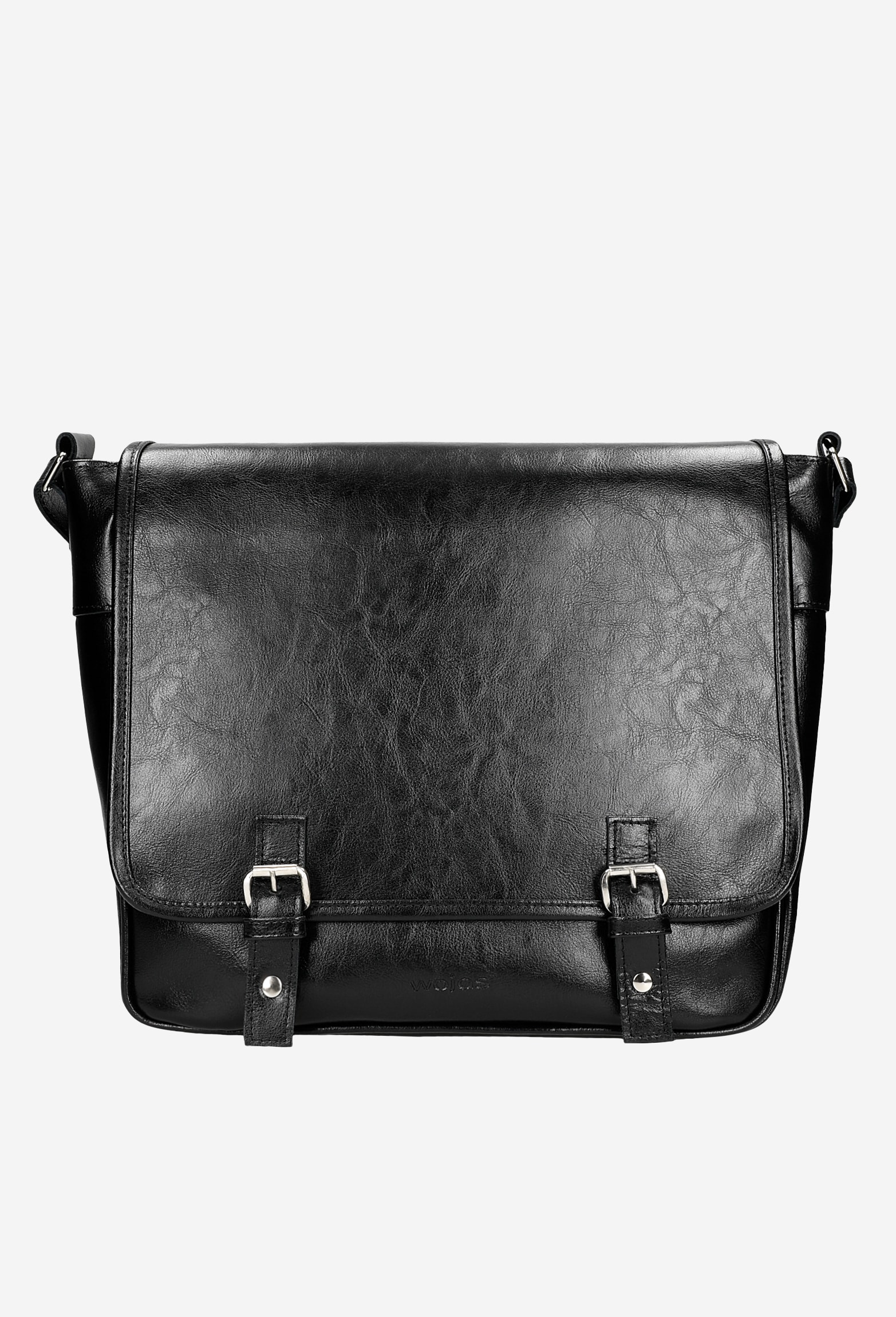 Czarna klasyczna torba męska