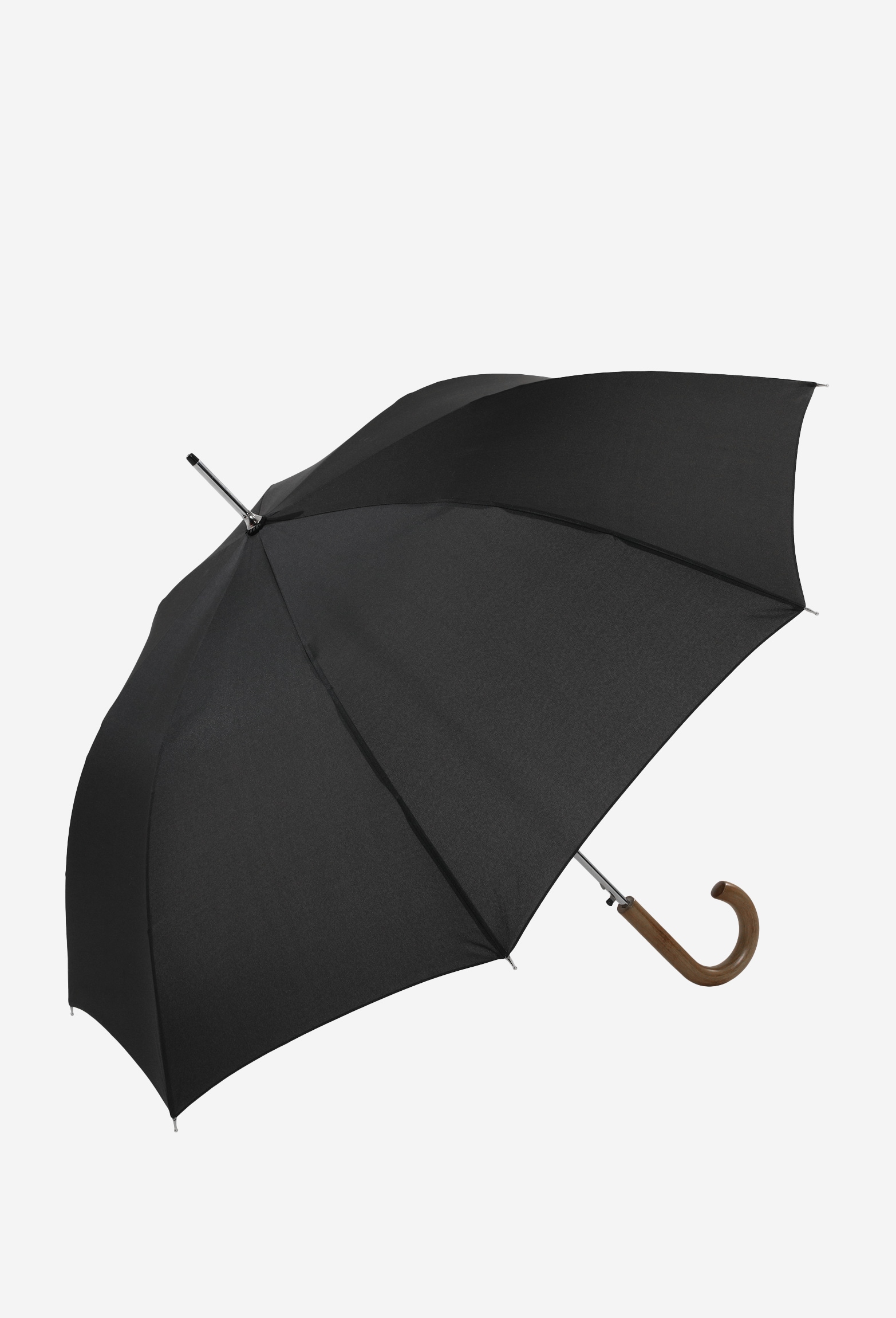 Czarny długi parasol