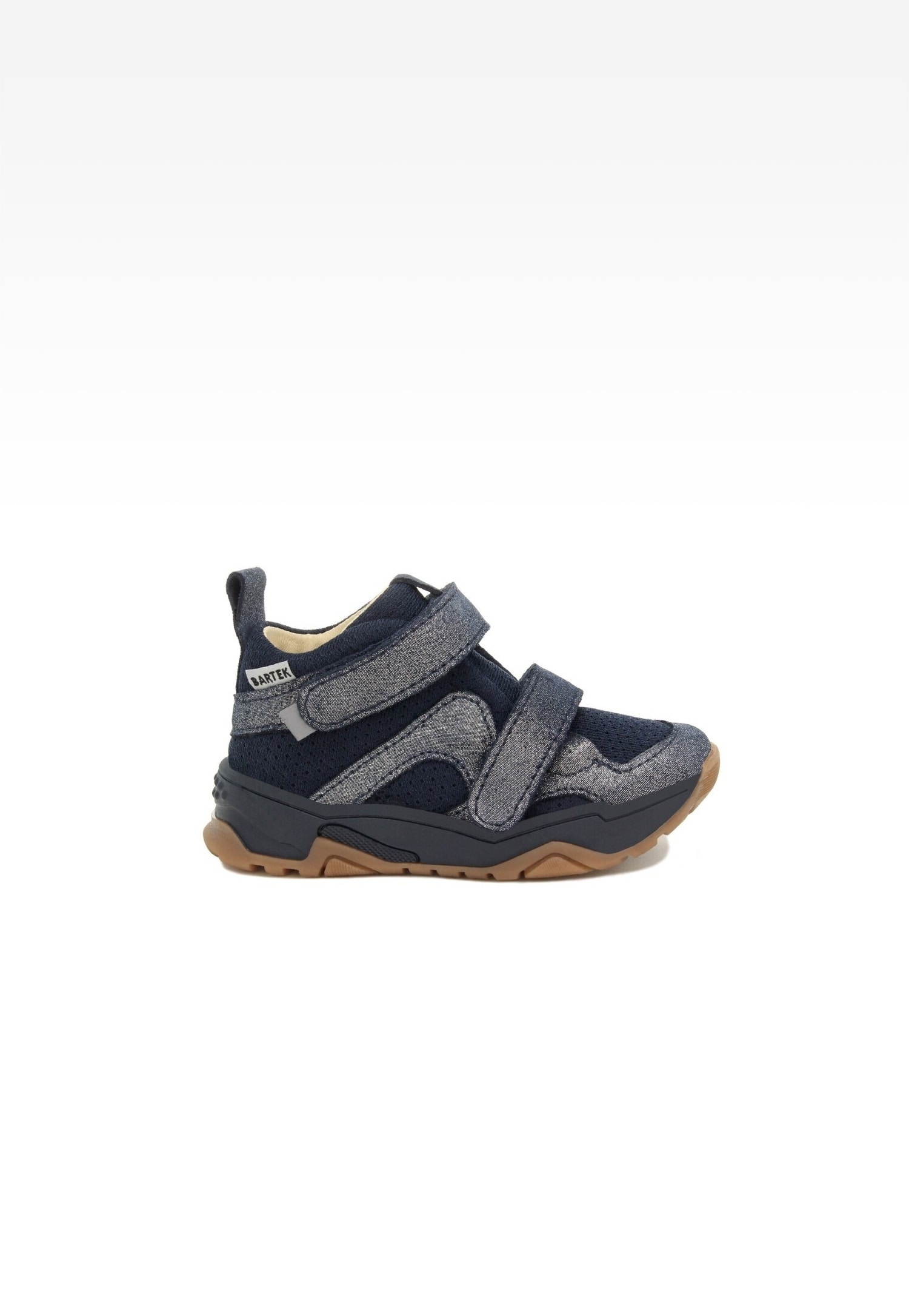 Trzewiki BARTEK 11711003, dla dziewcząt, szaro-różowy