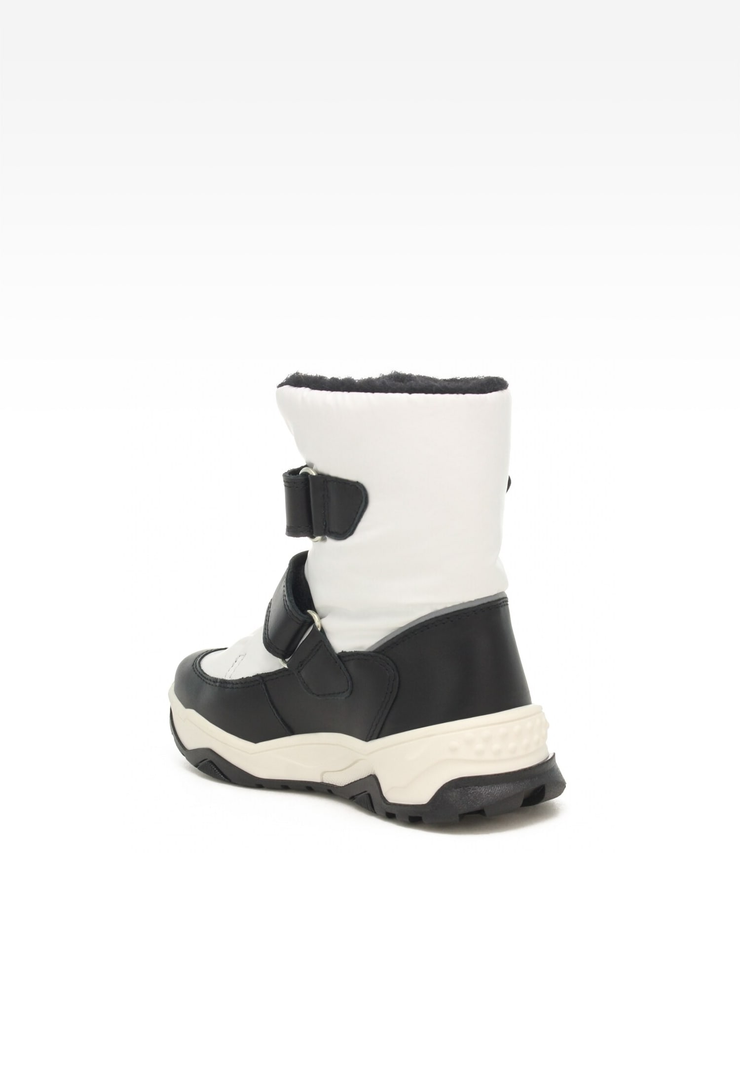 śniegowce BARTEK 14077005, dla dziewcząt, biało-czarny