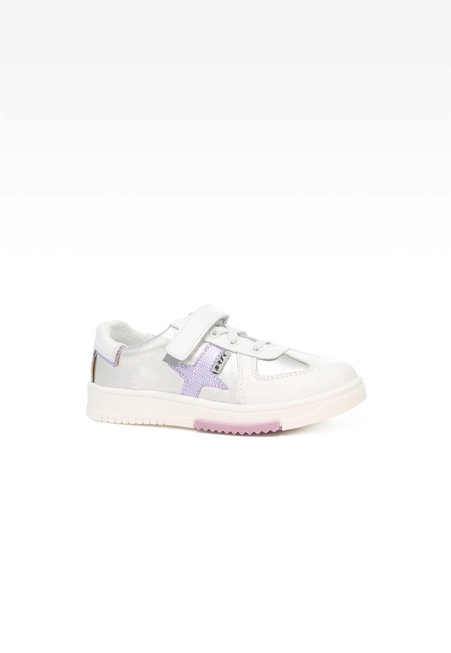 Półbuty BARTEK 18326009, dla dziewcząt, srebrno-biały