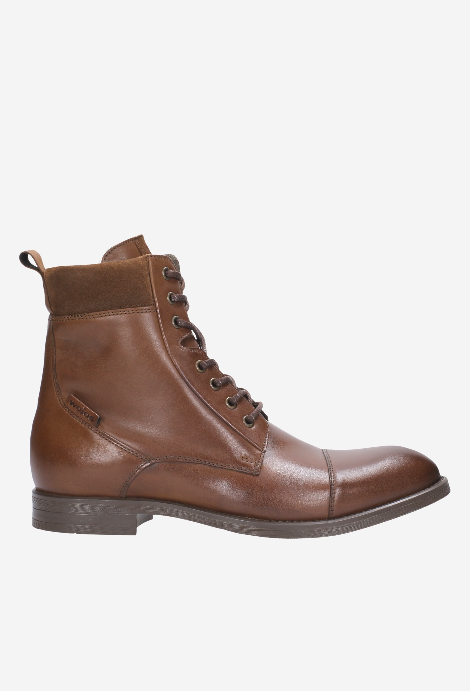 Sznurowane trzewiki męskie