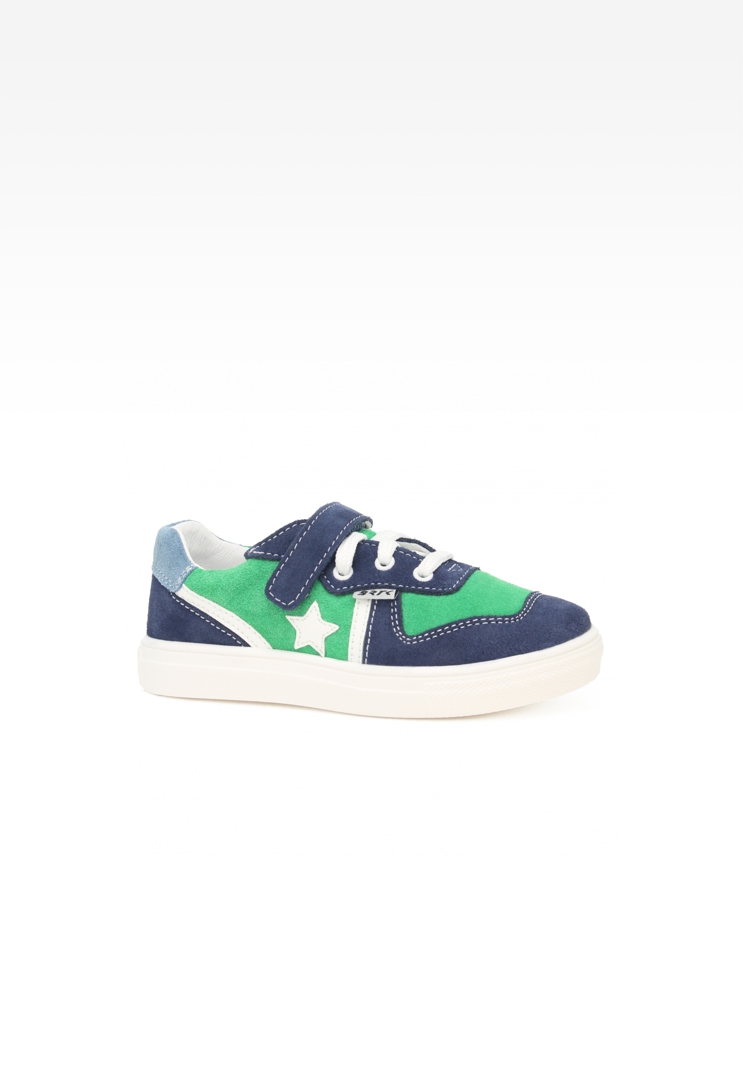 Półbuty BARTEK 18312003, dla chłopców, granatowo-zielony