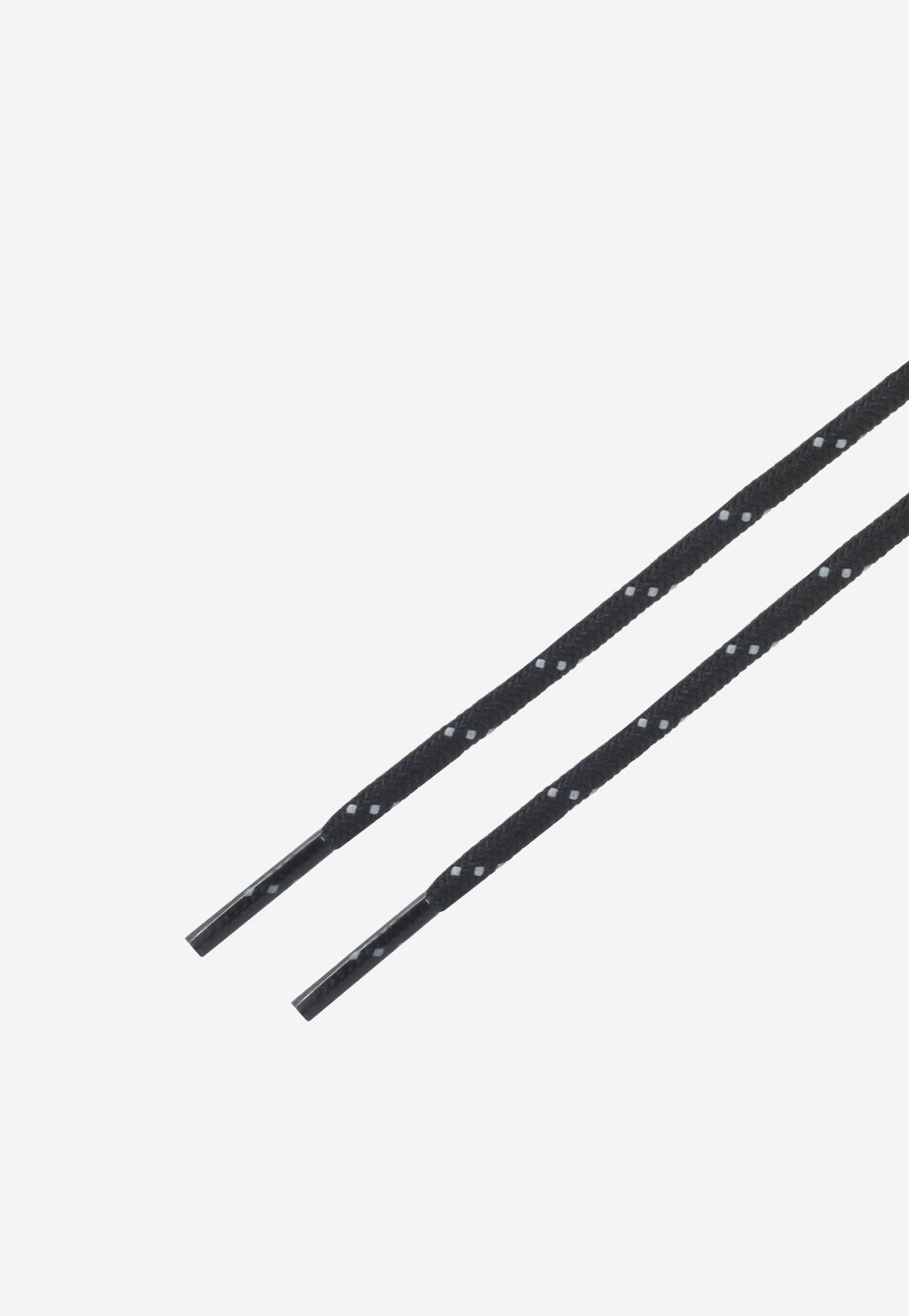 Sznurowadła trekking czarno-szare 160cm 99506-01