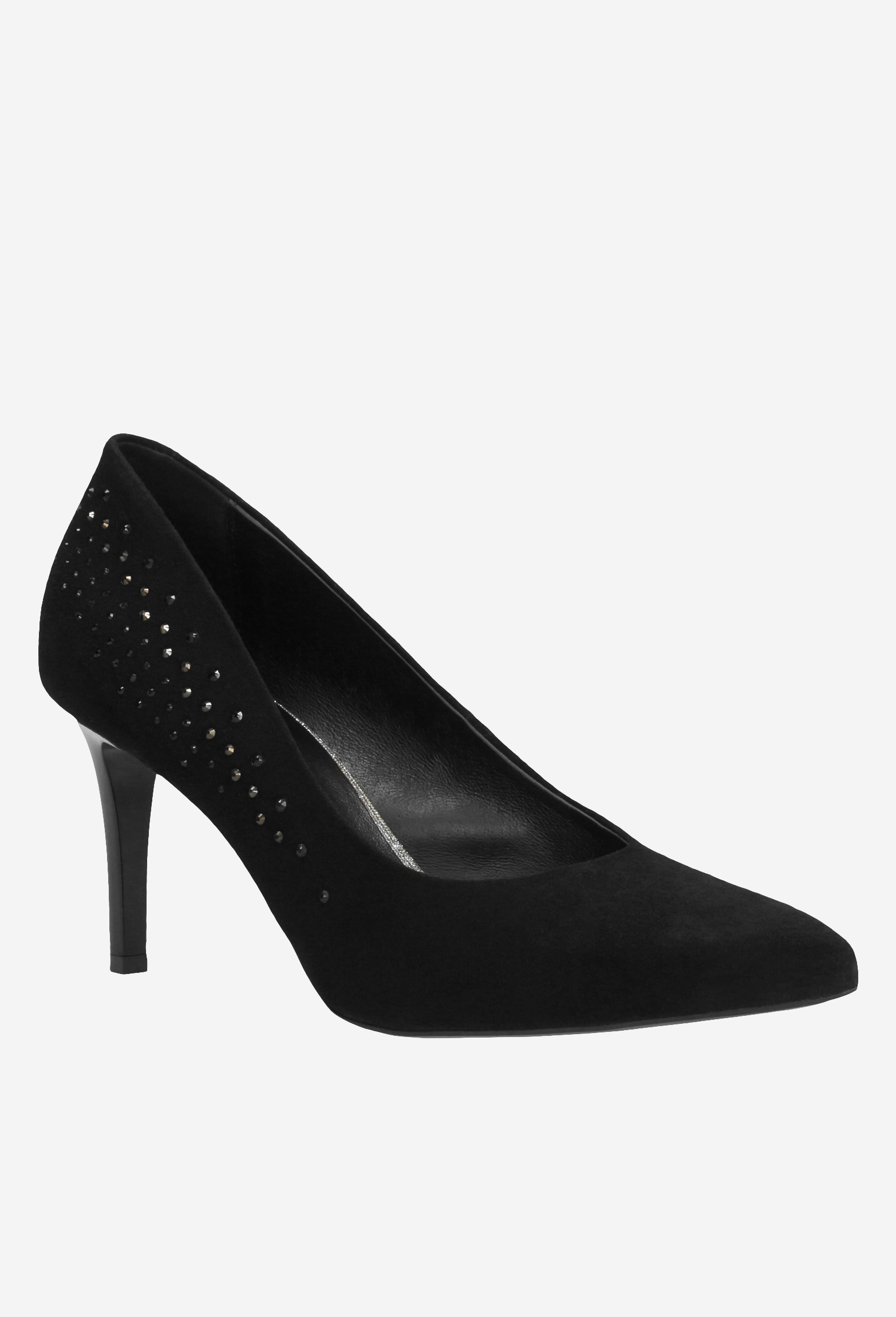 Czarne czółenka damskie