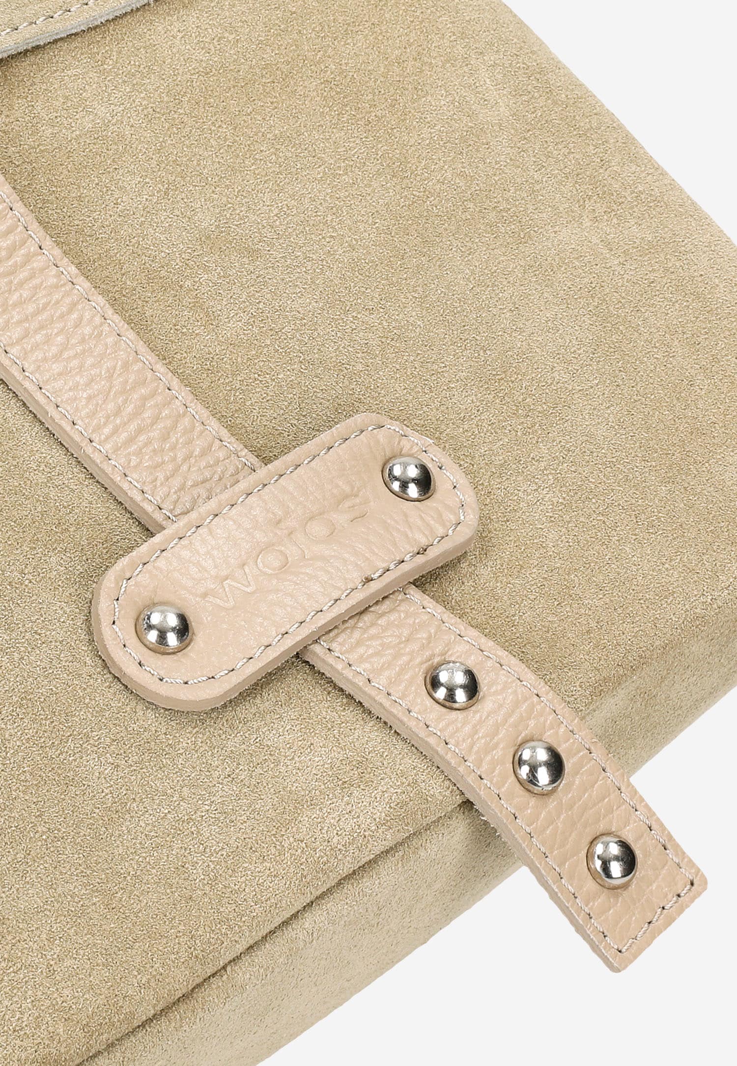 Duża beżowa torebka damska