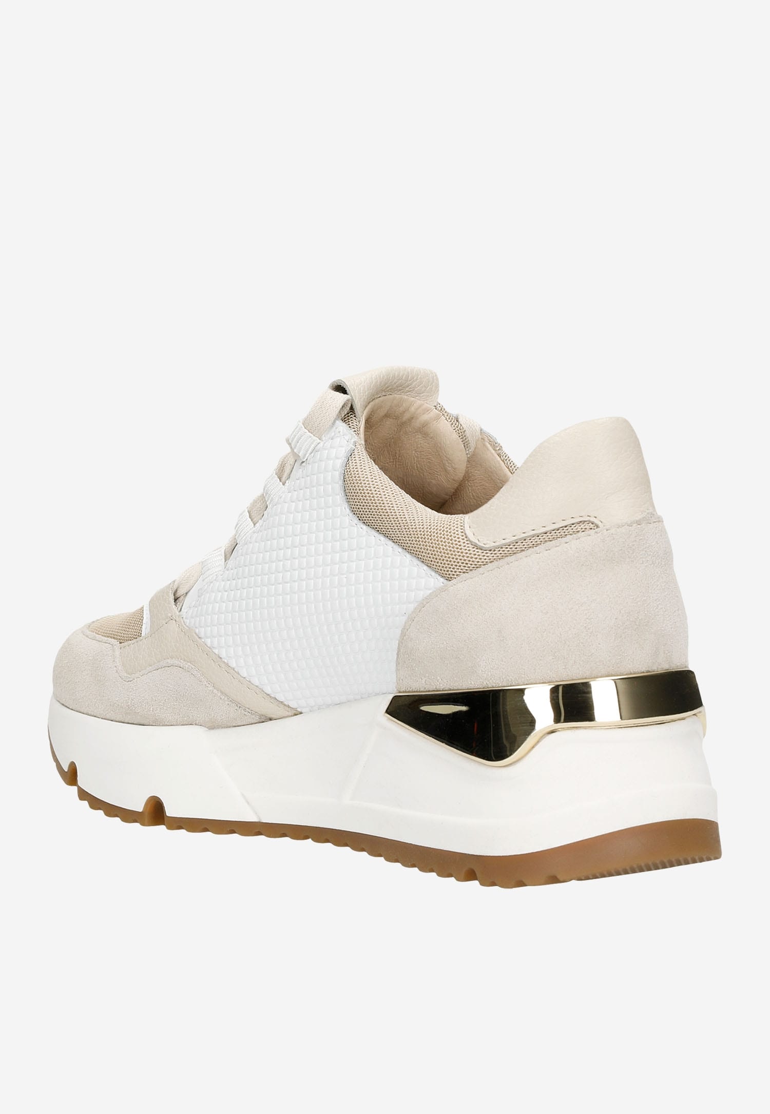 Czarne sneakersy damskie na wysokiej podeszwie