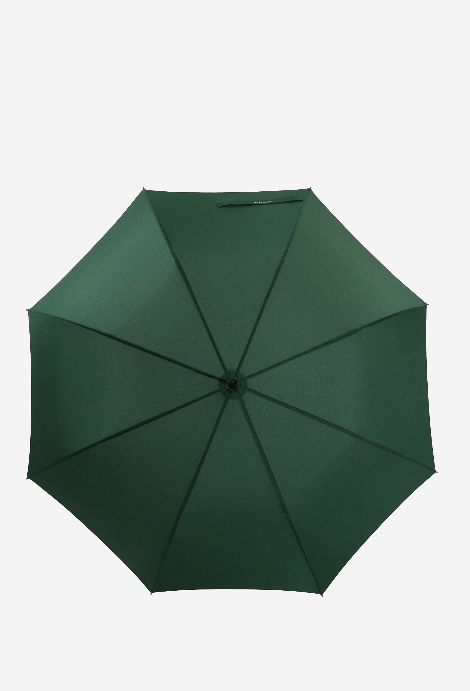 Długi parasol w kolorze białym